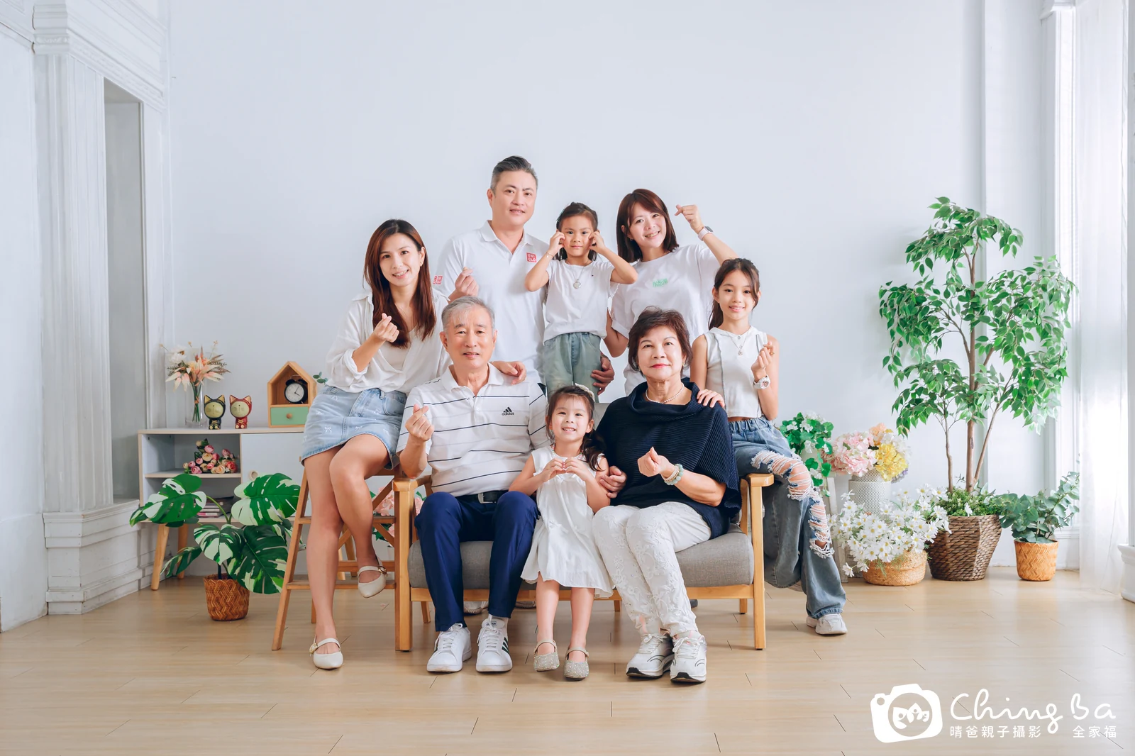 台中家族全家福攝影|三代同堂
