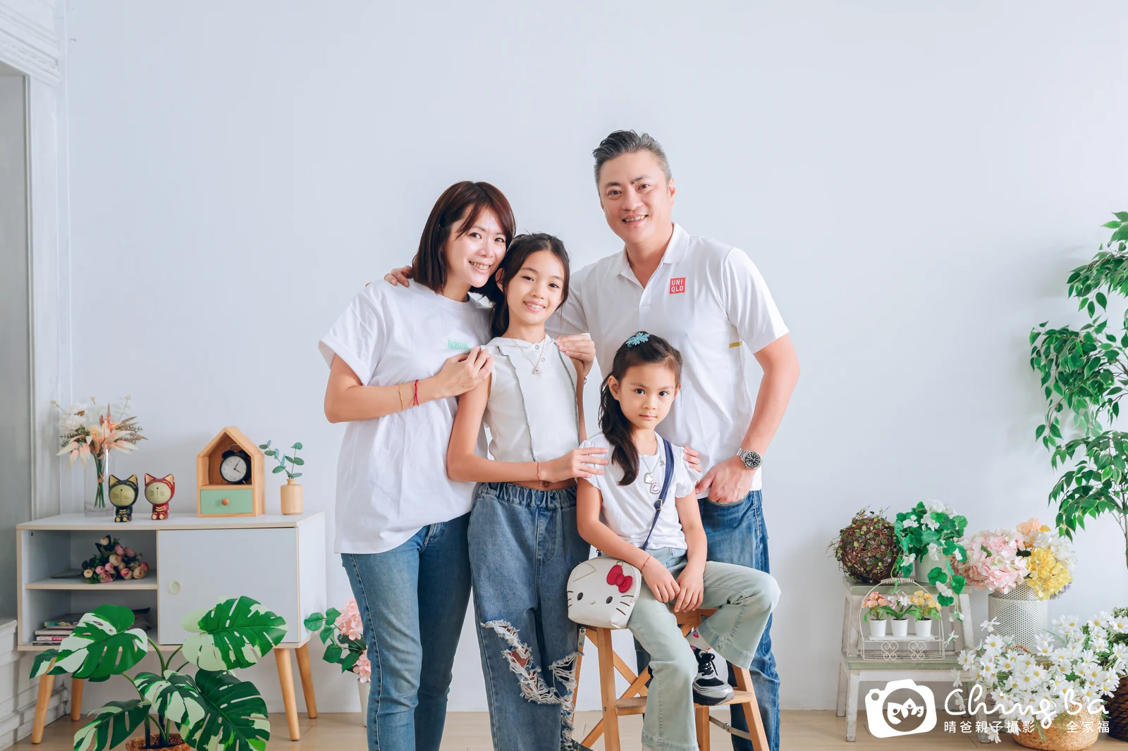 家族合照——晴爸親子攝影