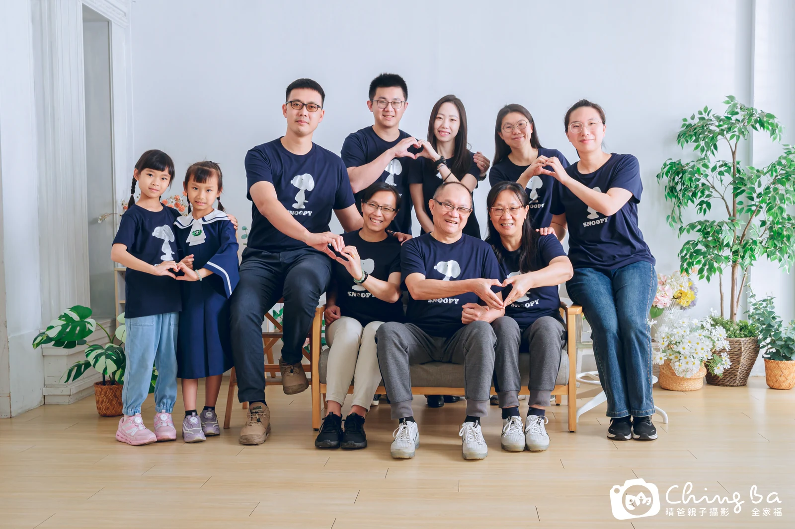 台中家族全家福攝影｜三代同堂