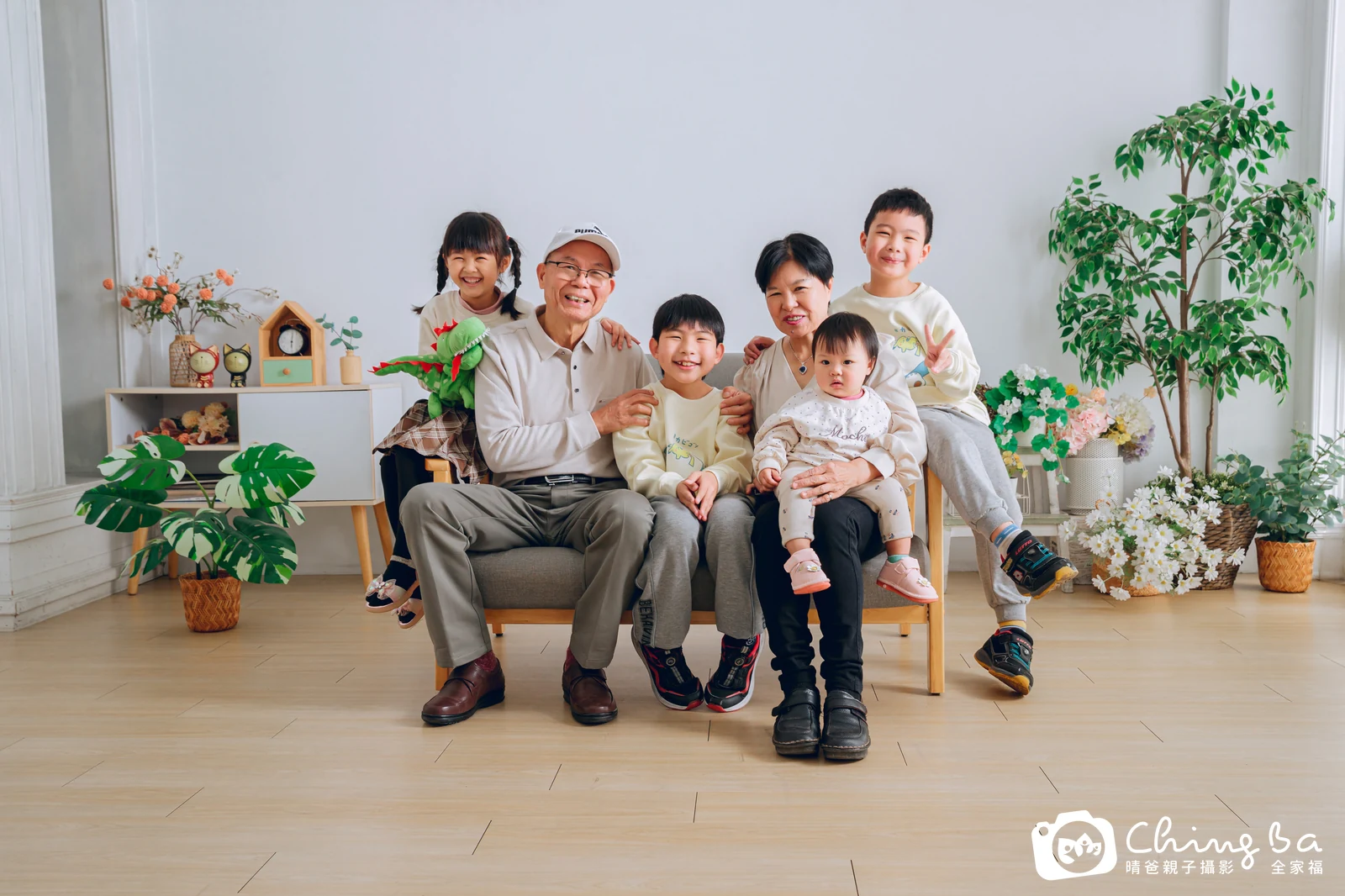 家族合照——晴爸親子攝影