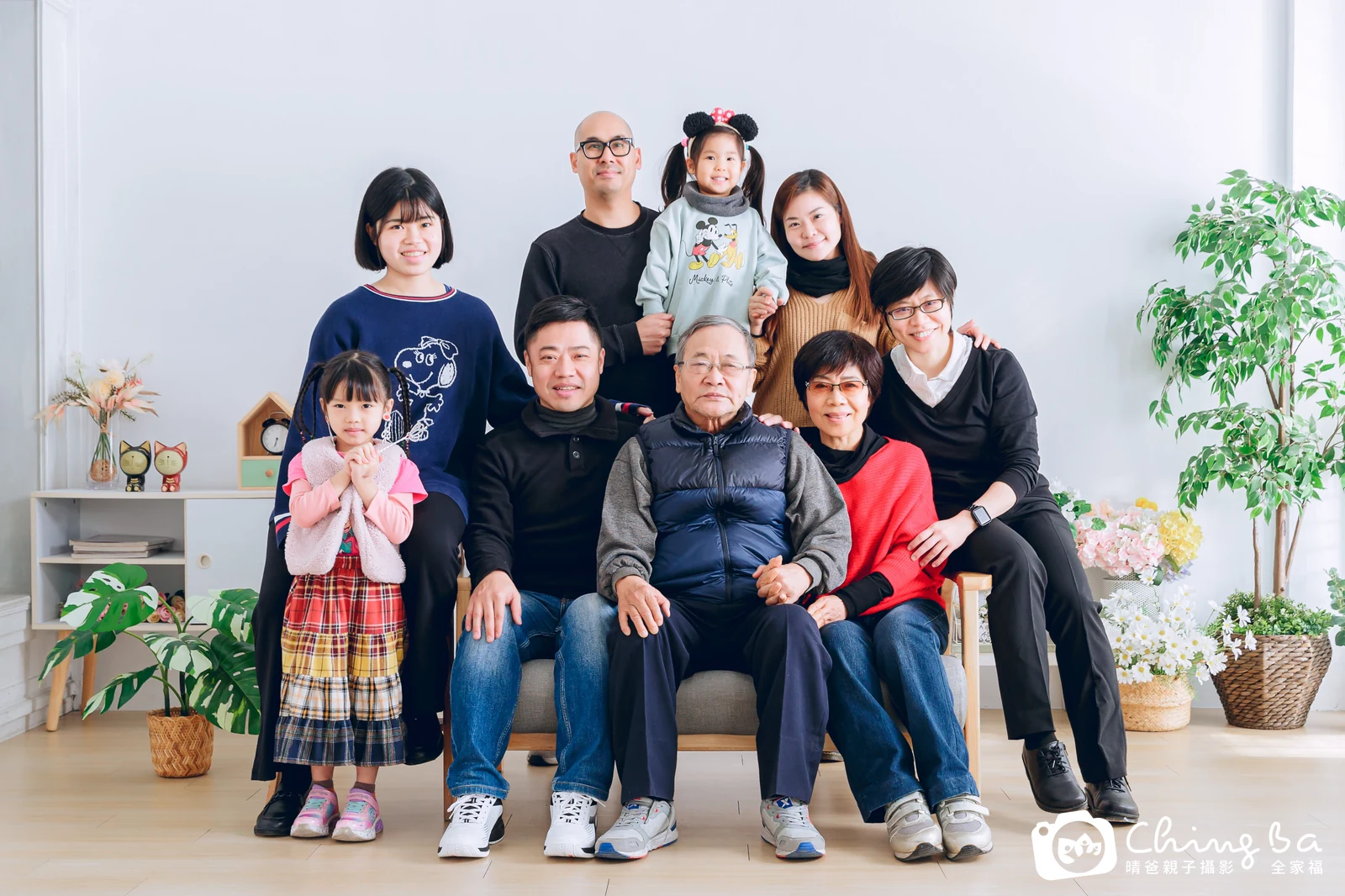 家族全家福作品｜2023 年新春｜晴爸親子攝影