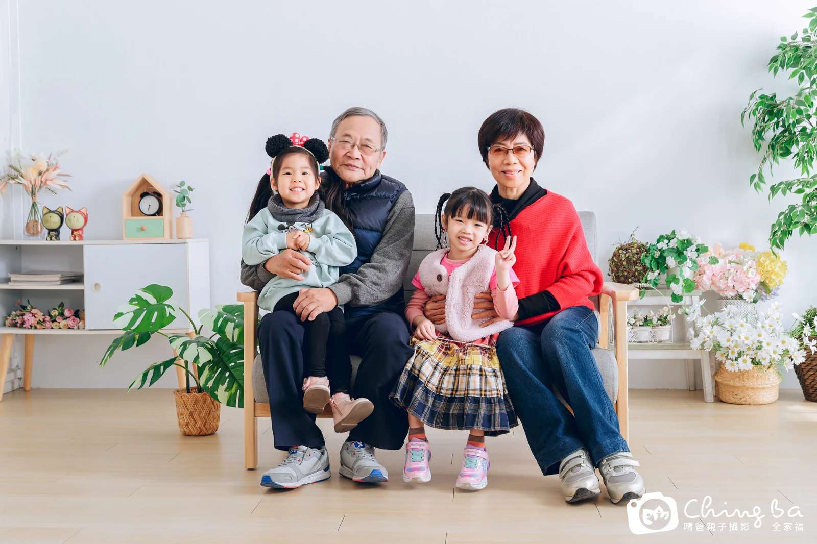 台中家族全家福攝影|三代同堂