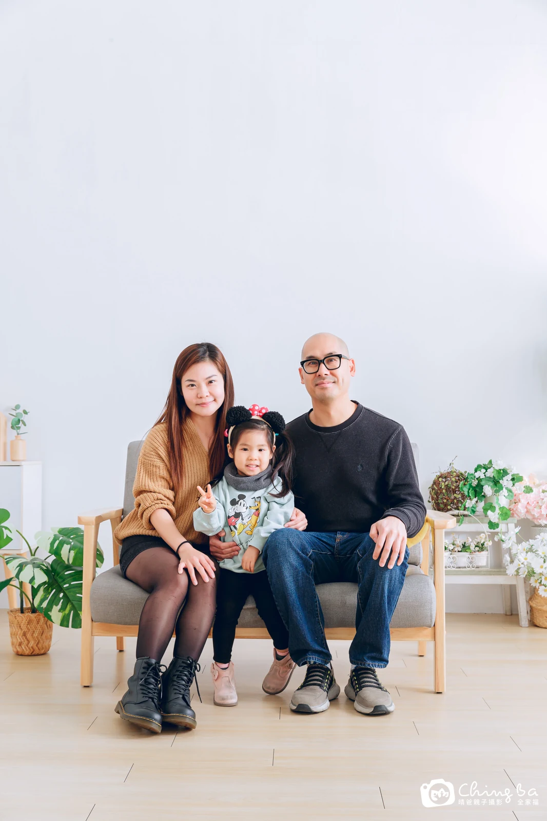 家族合照——晴爸親子攝影