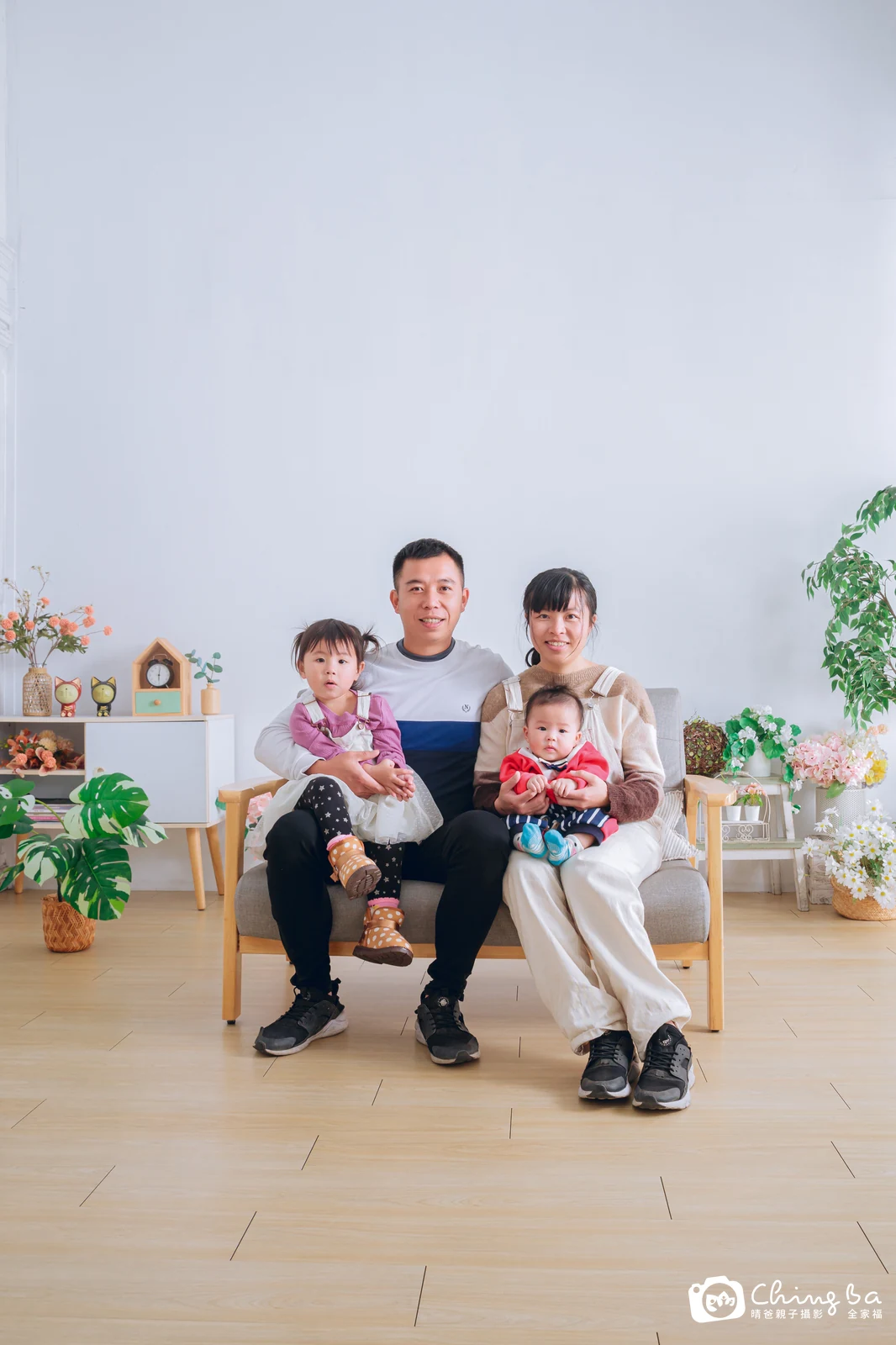家族合照——晴爸親子攝影