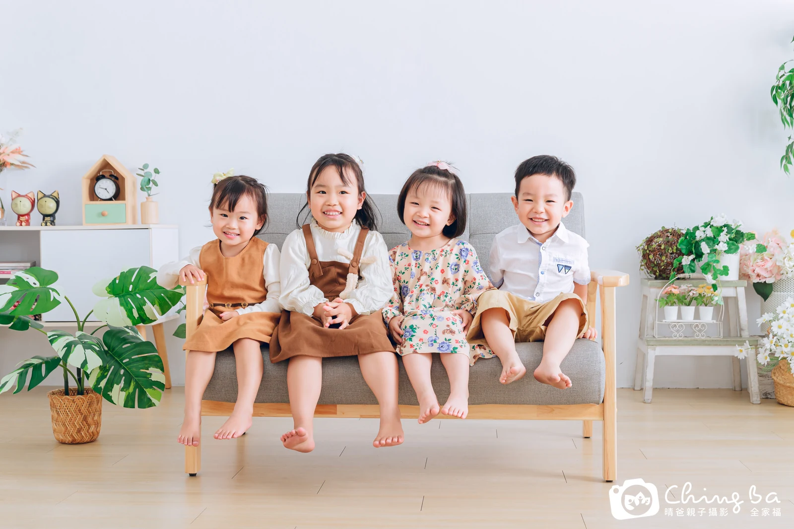 家族合照——晴爸親子攝影