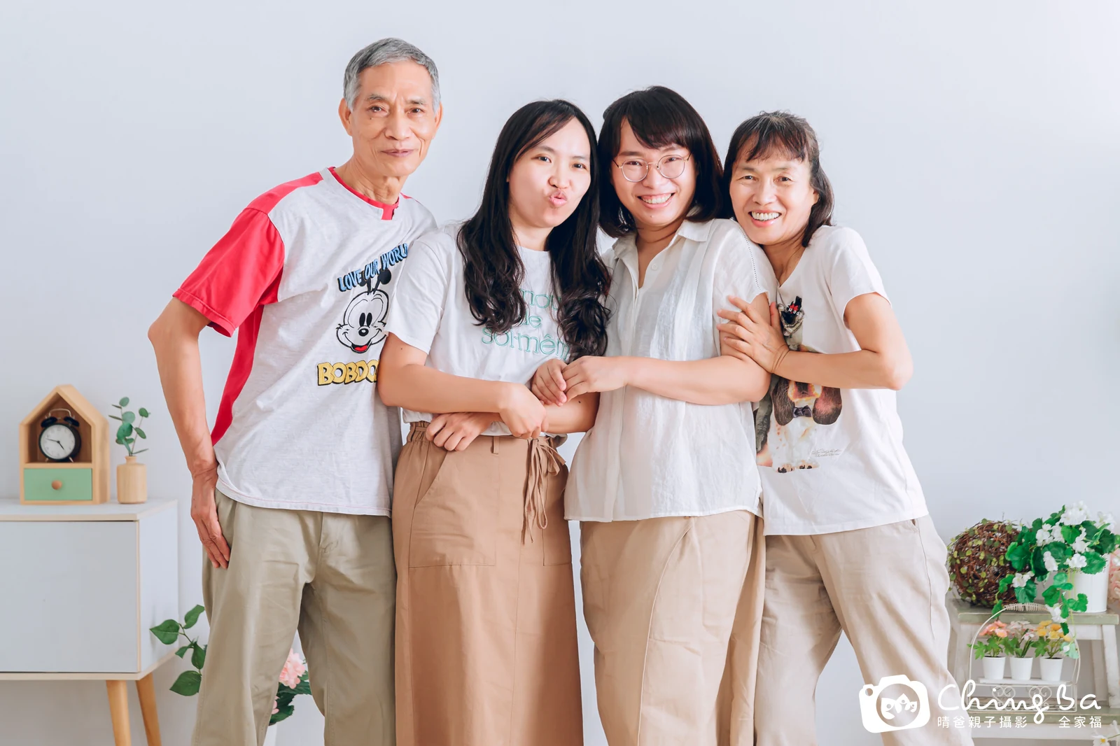 家族合照——晴爸親子攝影
