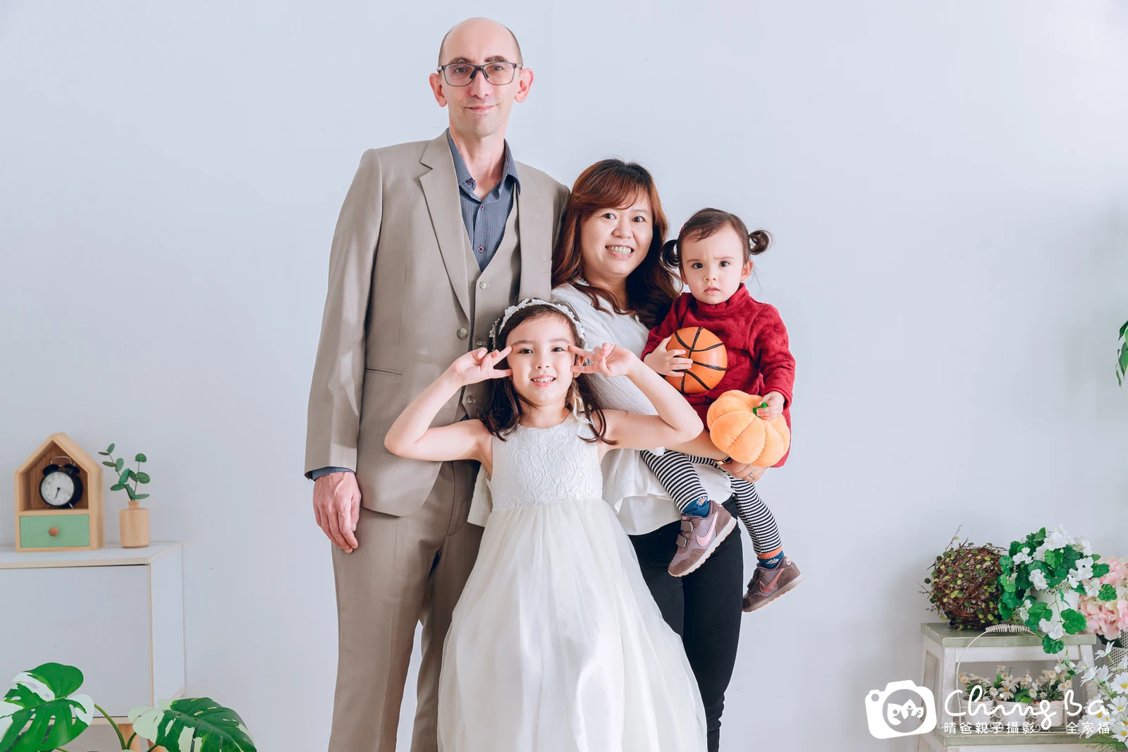家族合照——晴爸親子攝影