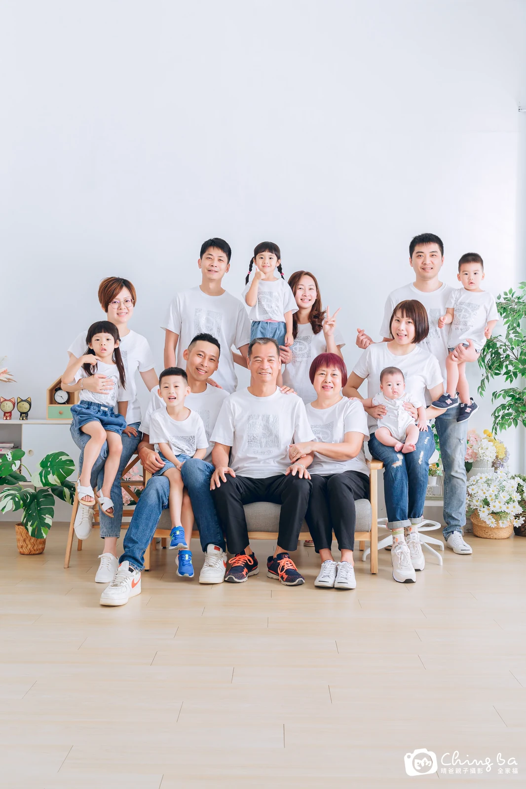 台中家族全家福攝影|三代同堂