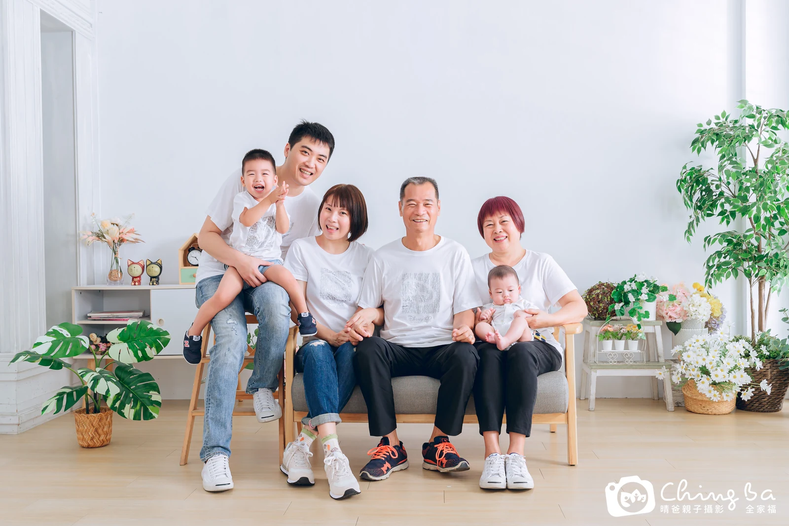 家族合照——晴爸親子攝影