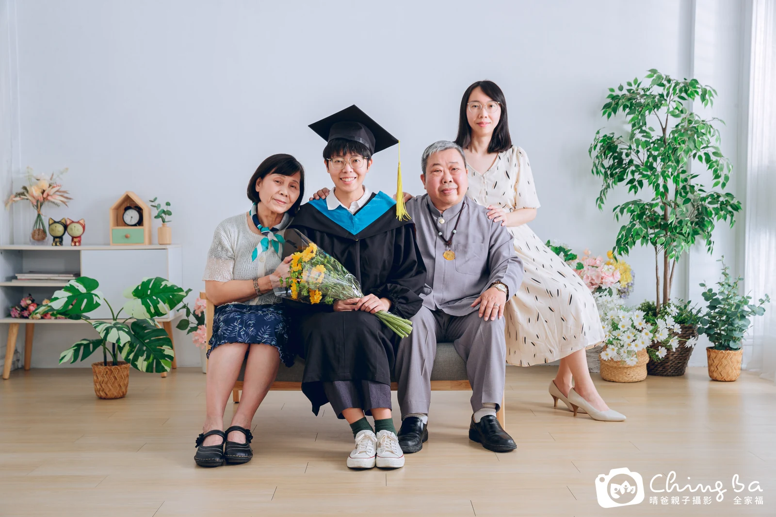家族全家福作品｜2023 年春季｜晴爸親子攝影