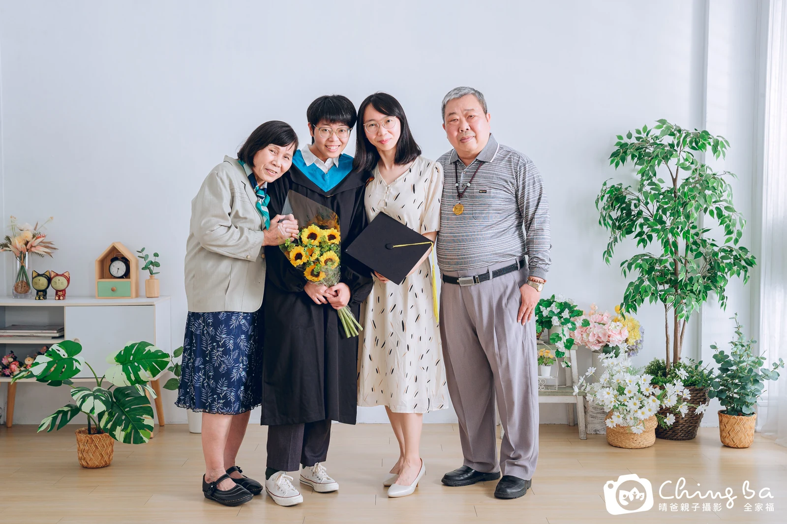家族合照——晴爸親子攝影