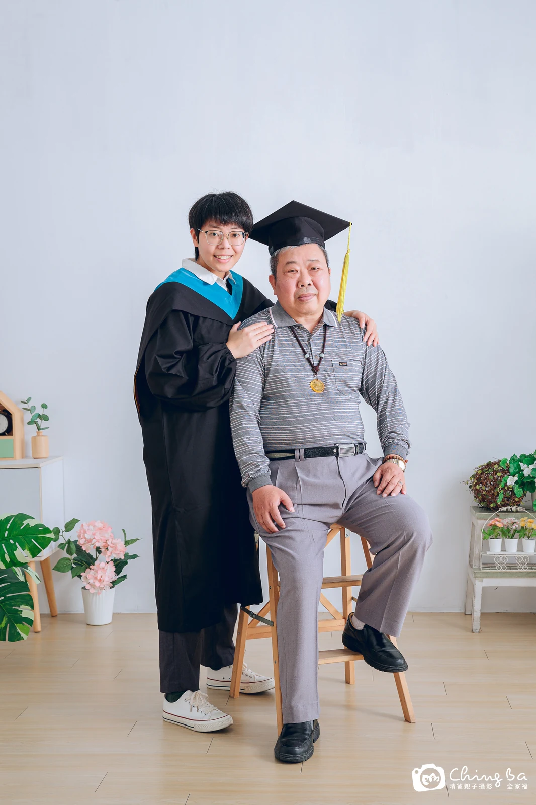 台中家族全家福攝影｜兩代