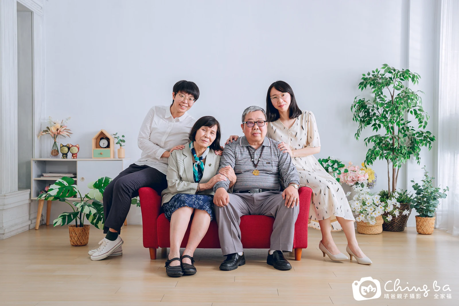 台中家族全家福攝影｜兩代