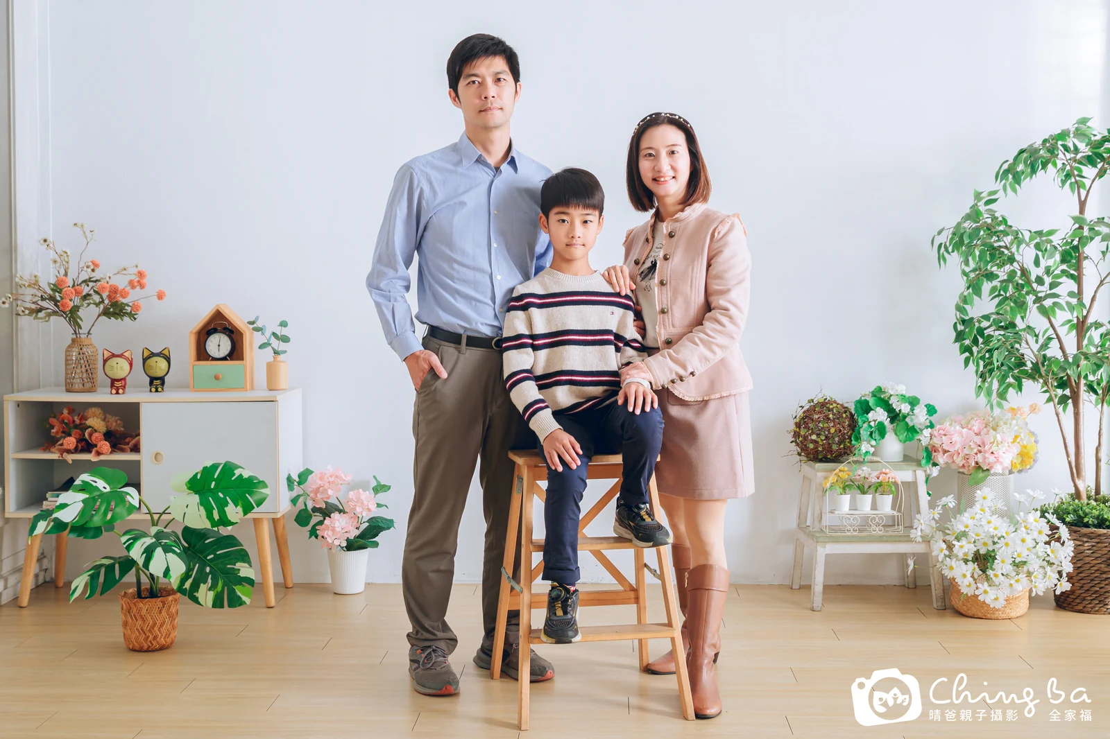 家族合照——晴爸親子攝影
