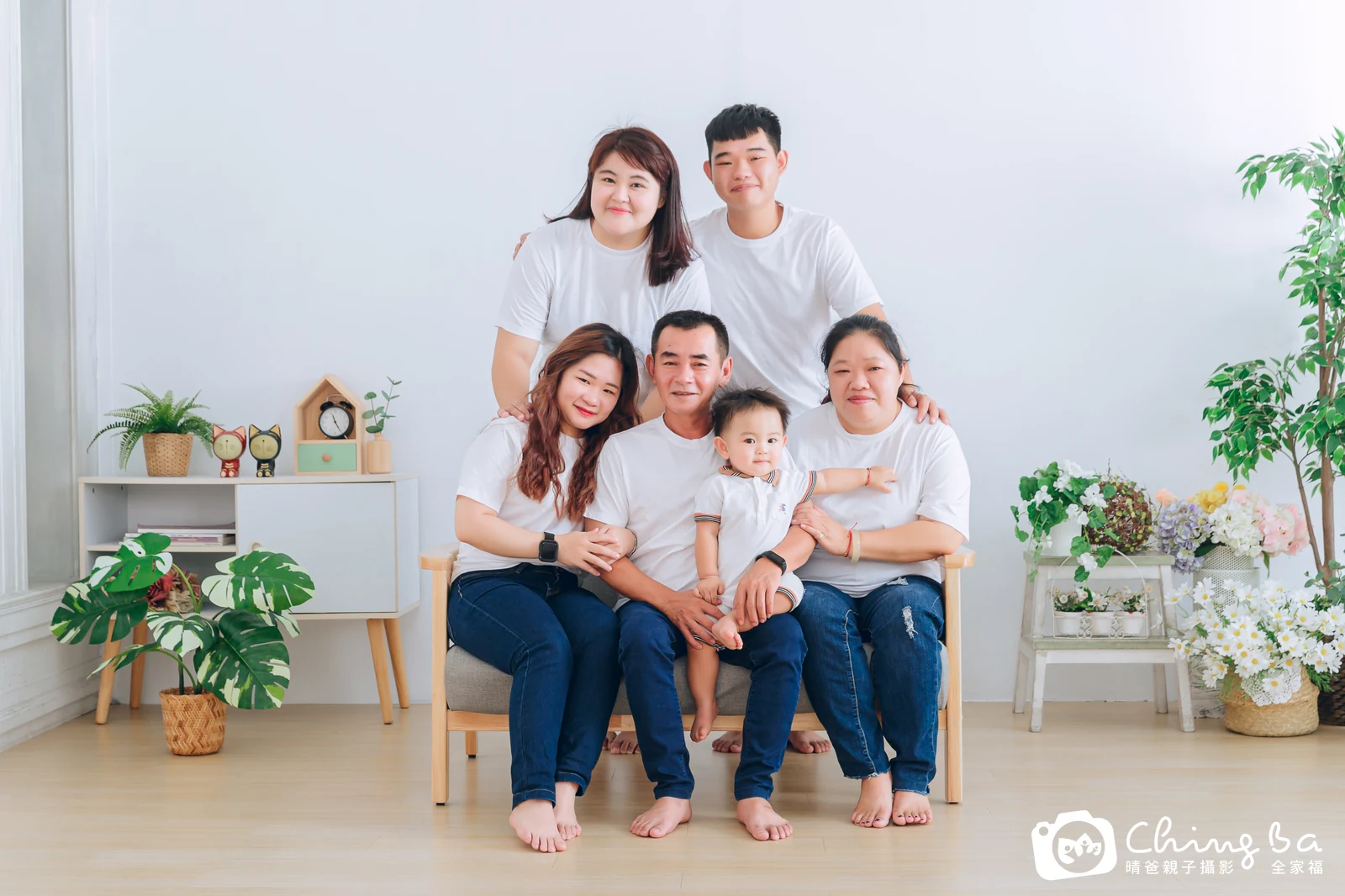 家族全家福作品|2022 年秋季|晴爸親子攝影
