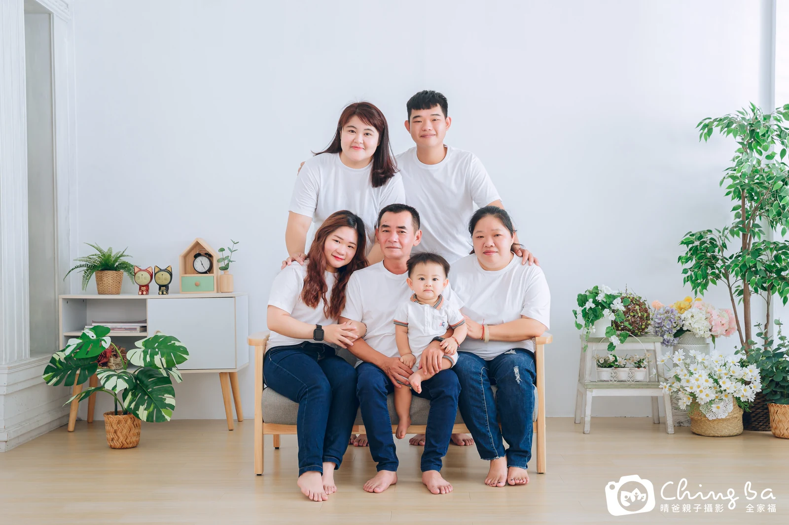 台中家族全家福攝影｜三代同堂