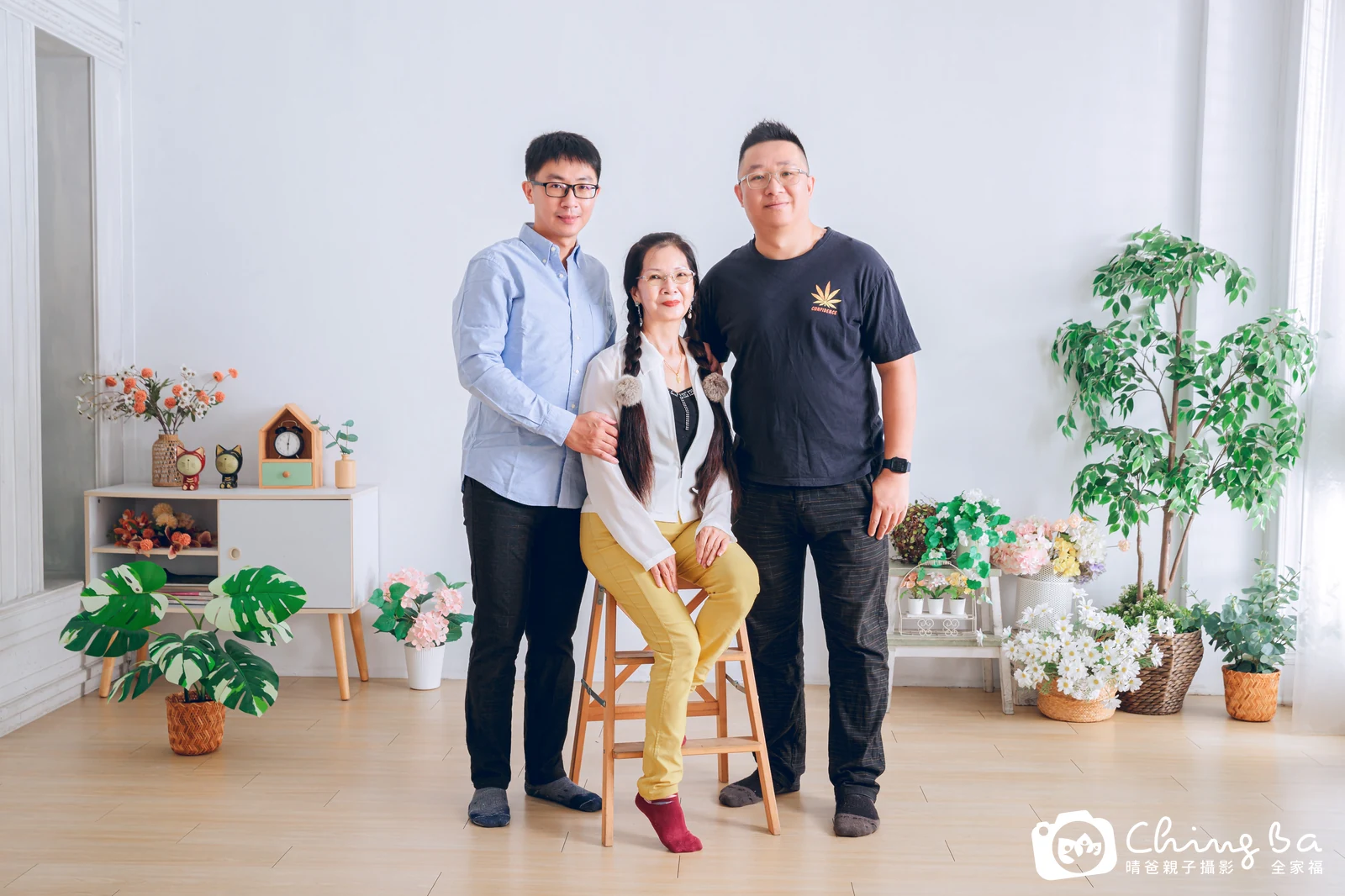 家族合照——晴爸親子攝影