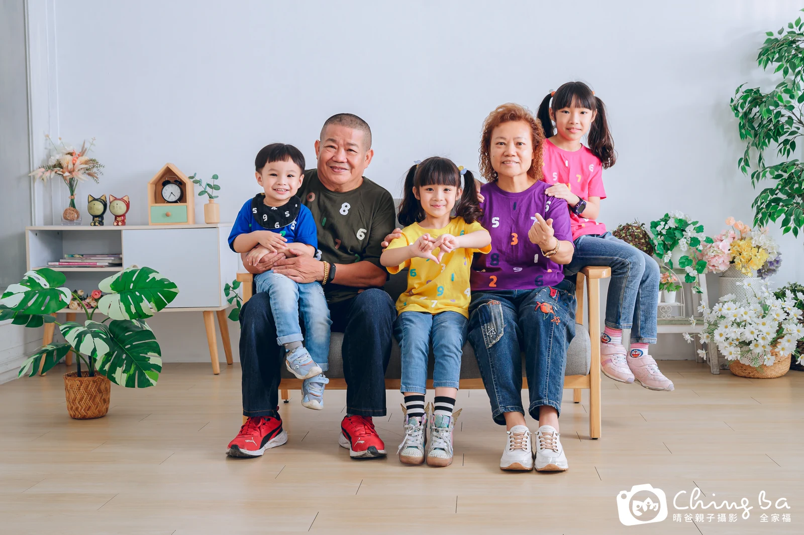 家族全家福作品｜2024 年母親節｜晴爸親子攝影