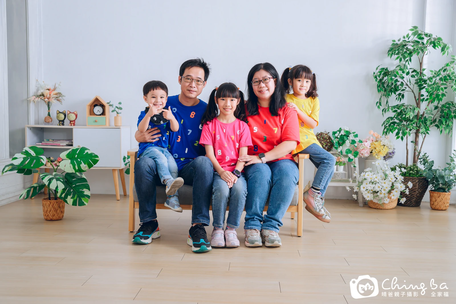 家族合照——晴爸親子攝影