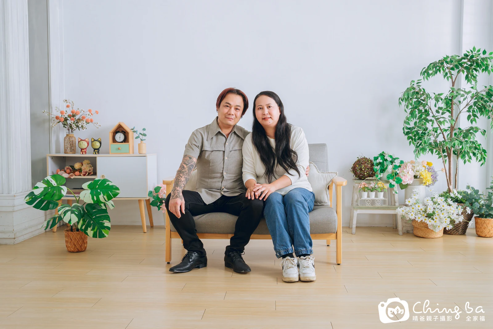 家族全家福作品|2025 年夏季|晴爸親子攝影