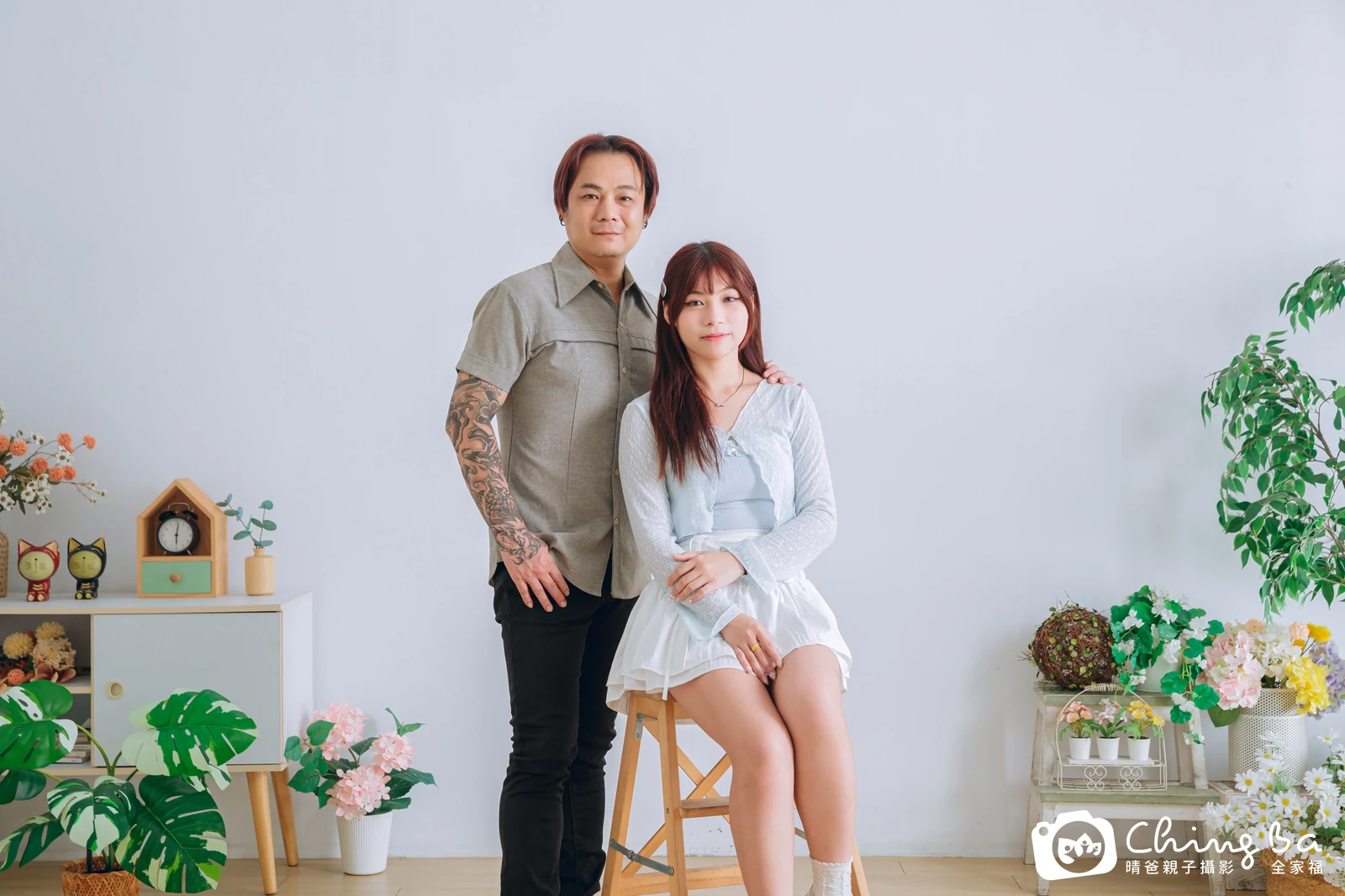 家族合照——晴爸親子攝影