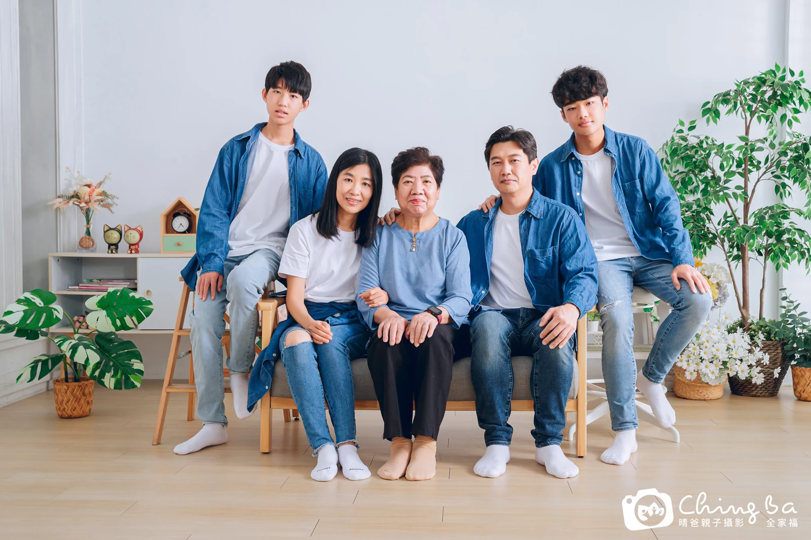 台中家族全家福攝影｜三代同堂