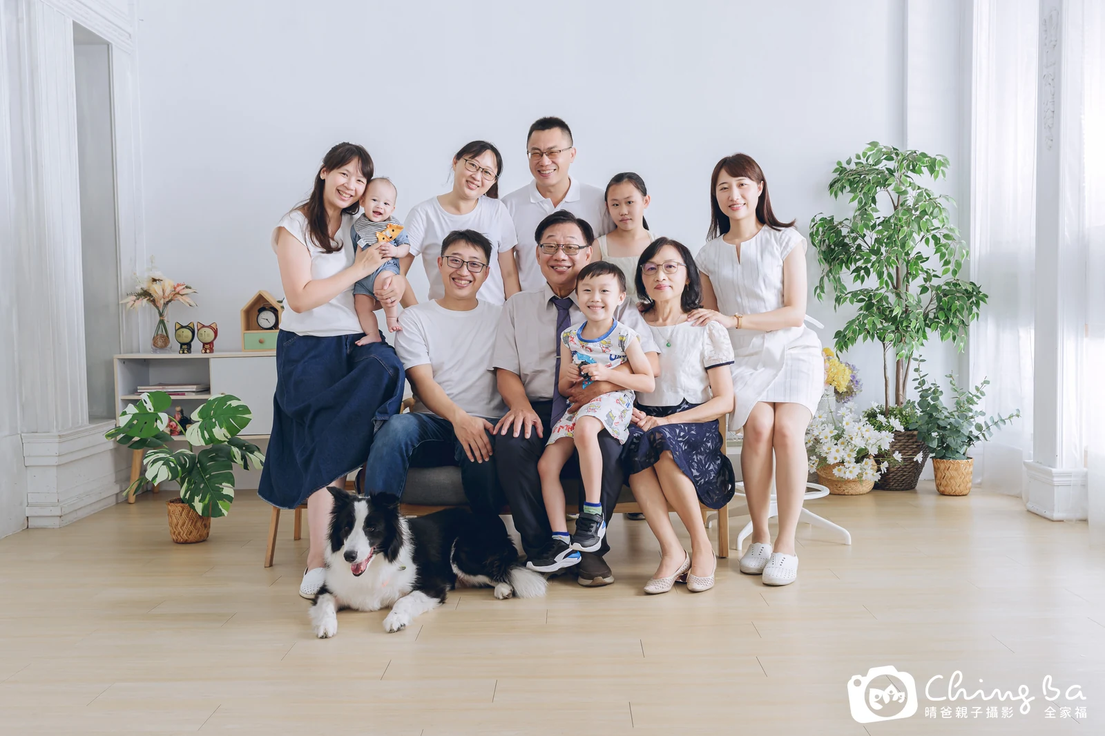 家族合照——晴爸親子攝影