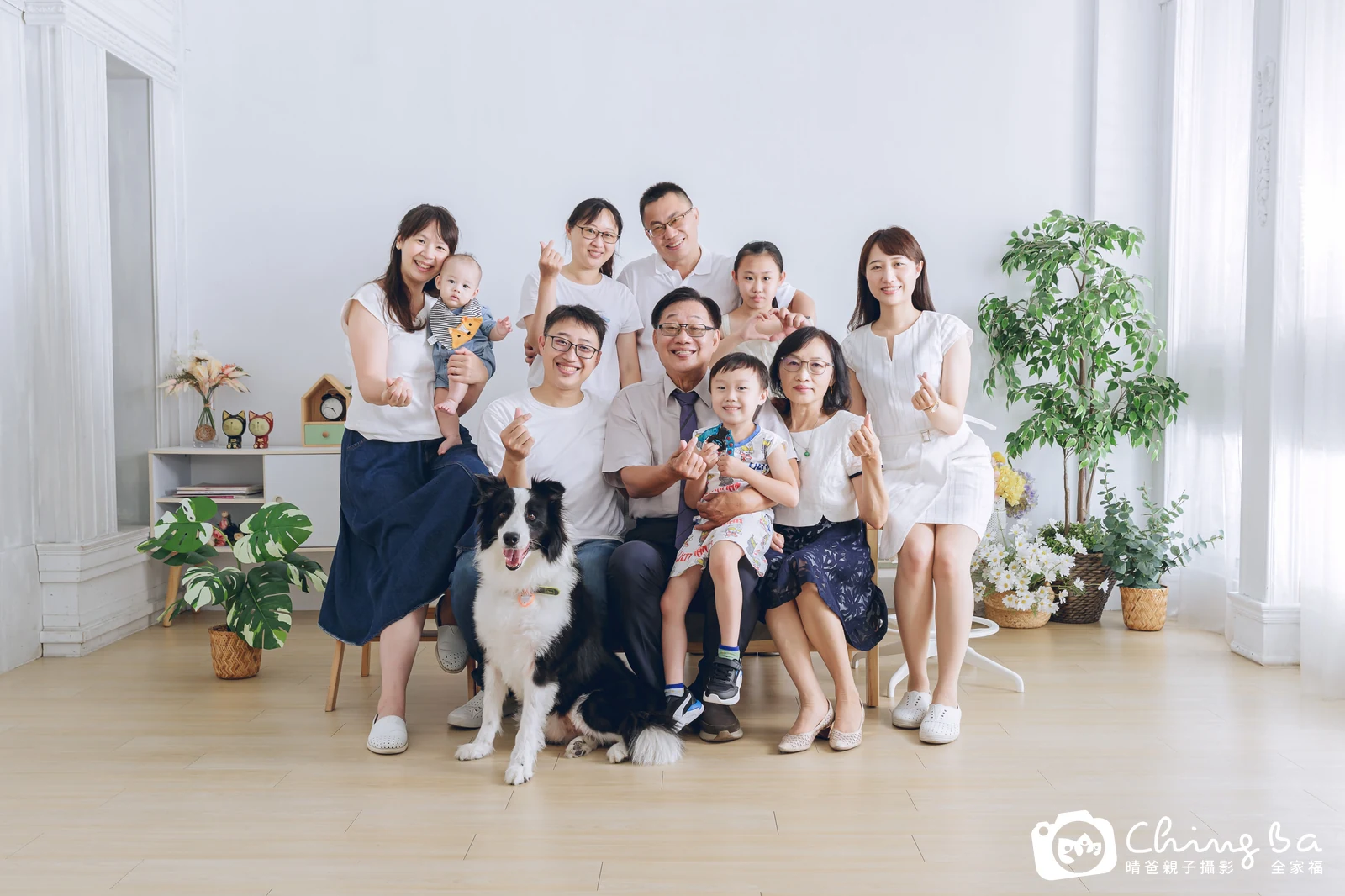 家族全家福作品|2023 年夏季|晴爸親子攝影