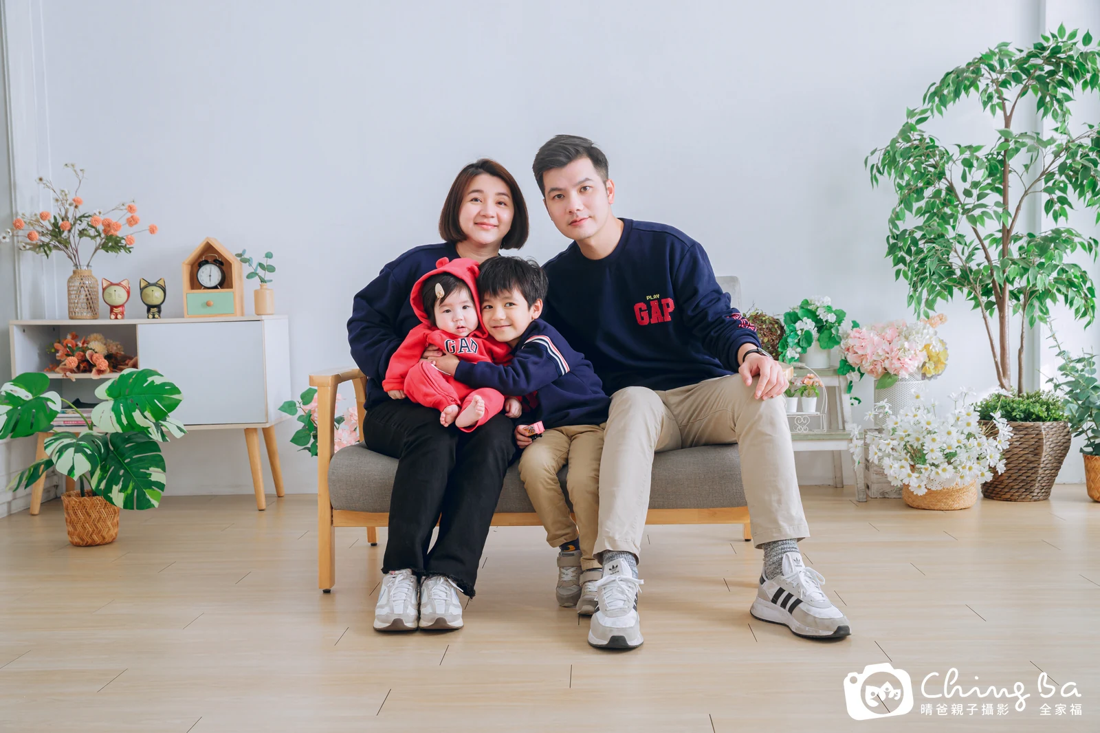 家族合照——晴爸親子攝影