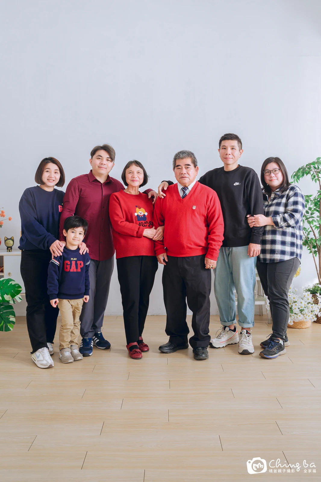 台中家族全家福攝影｜三代同堂