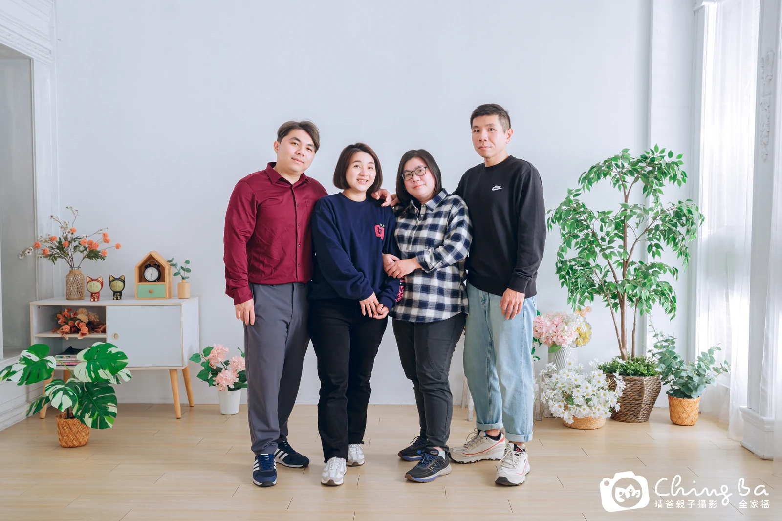 家族合照——晴爸親子攝影