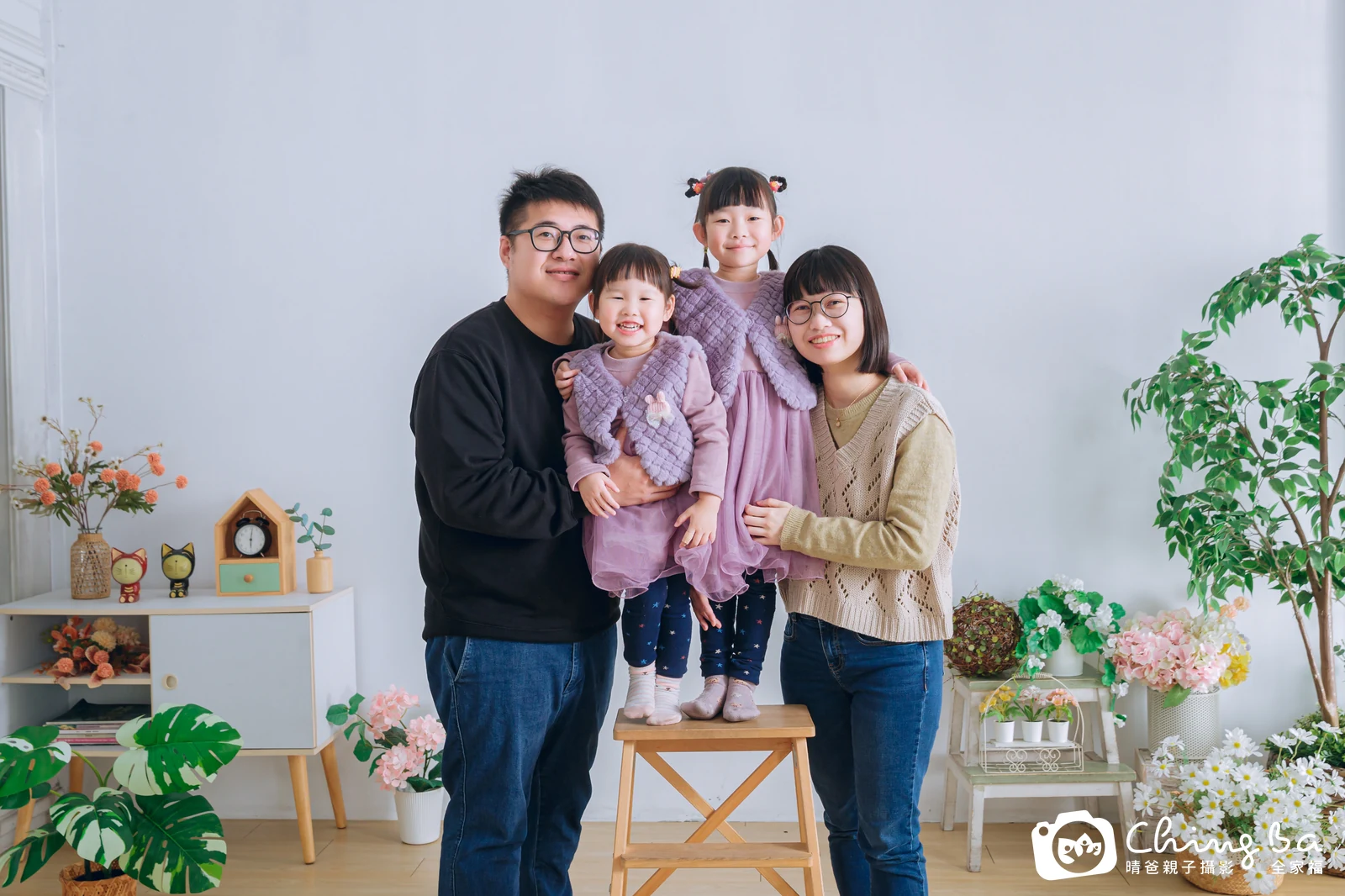 家族合照——晴爸親子攝影
