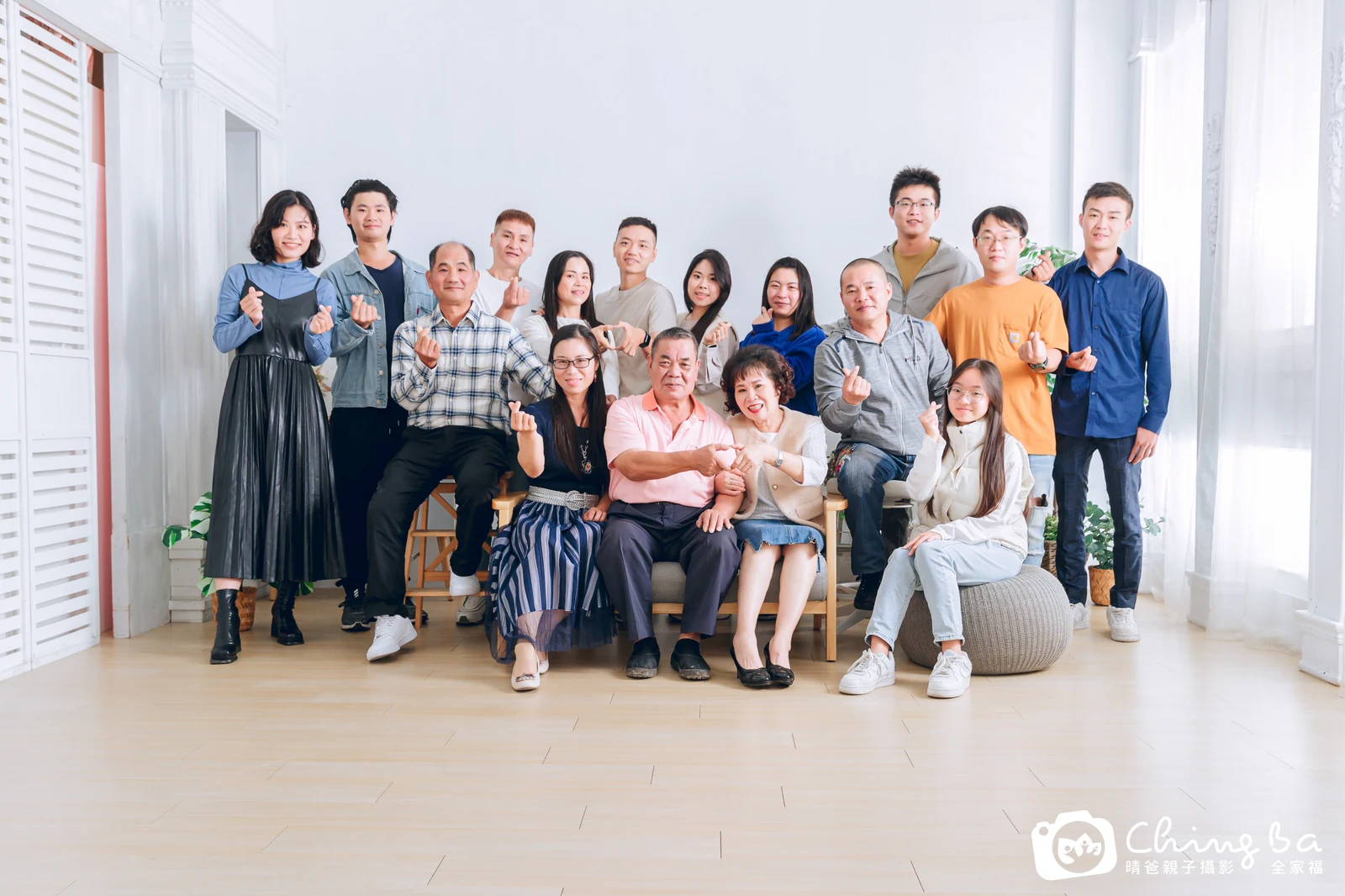 家族全家福作品｜2023 年冬季｜晴爸親子攝影