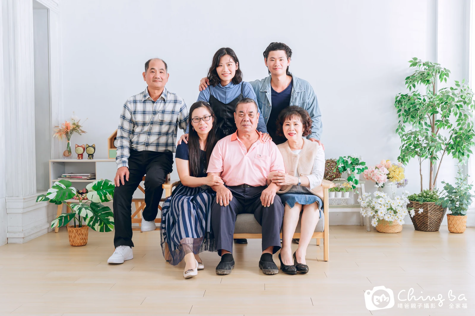 台中家族全家福攝影｜三代同堂