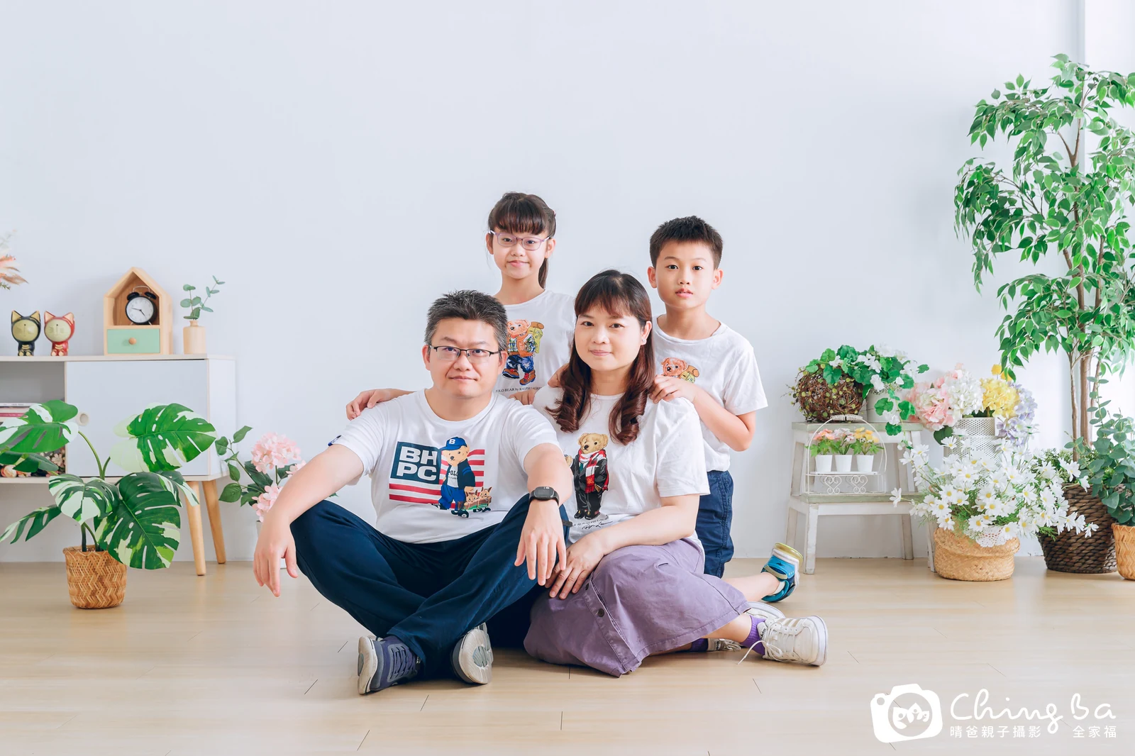 家族合照——晴爸親子攝影