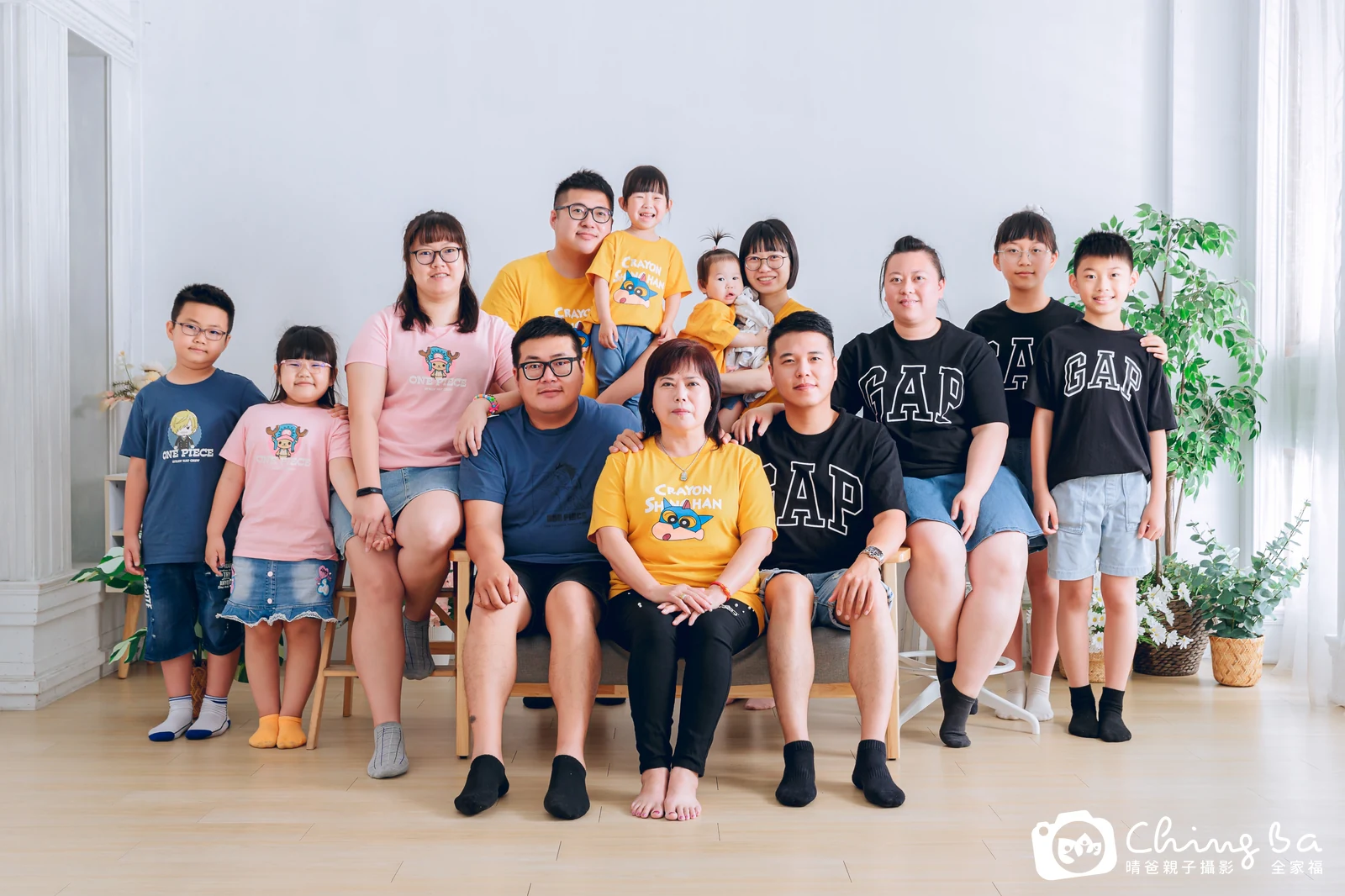 家族全家福作品｜2023 年母親節｜晴爸親子攝影