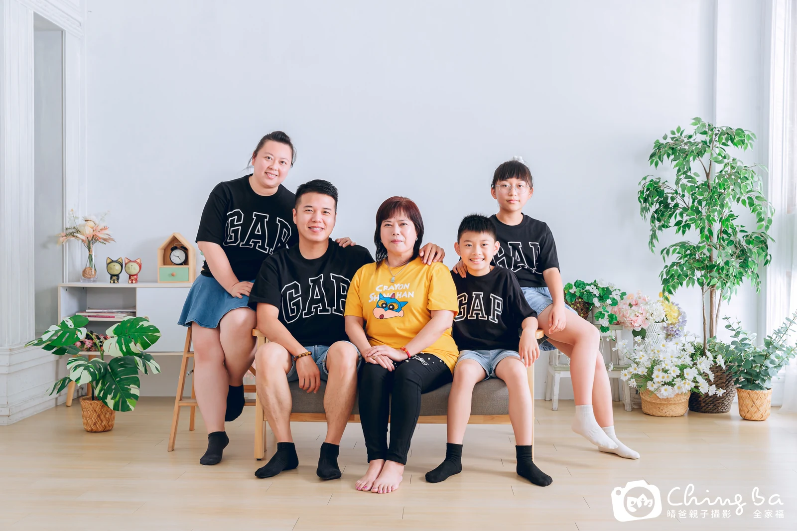 家族合照——晴爸親子攝影