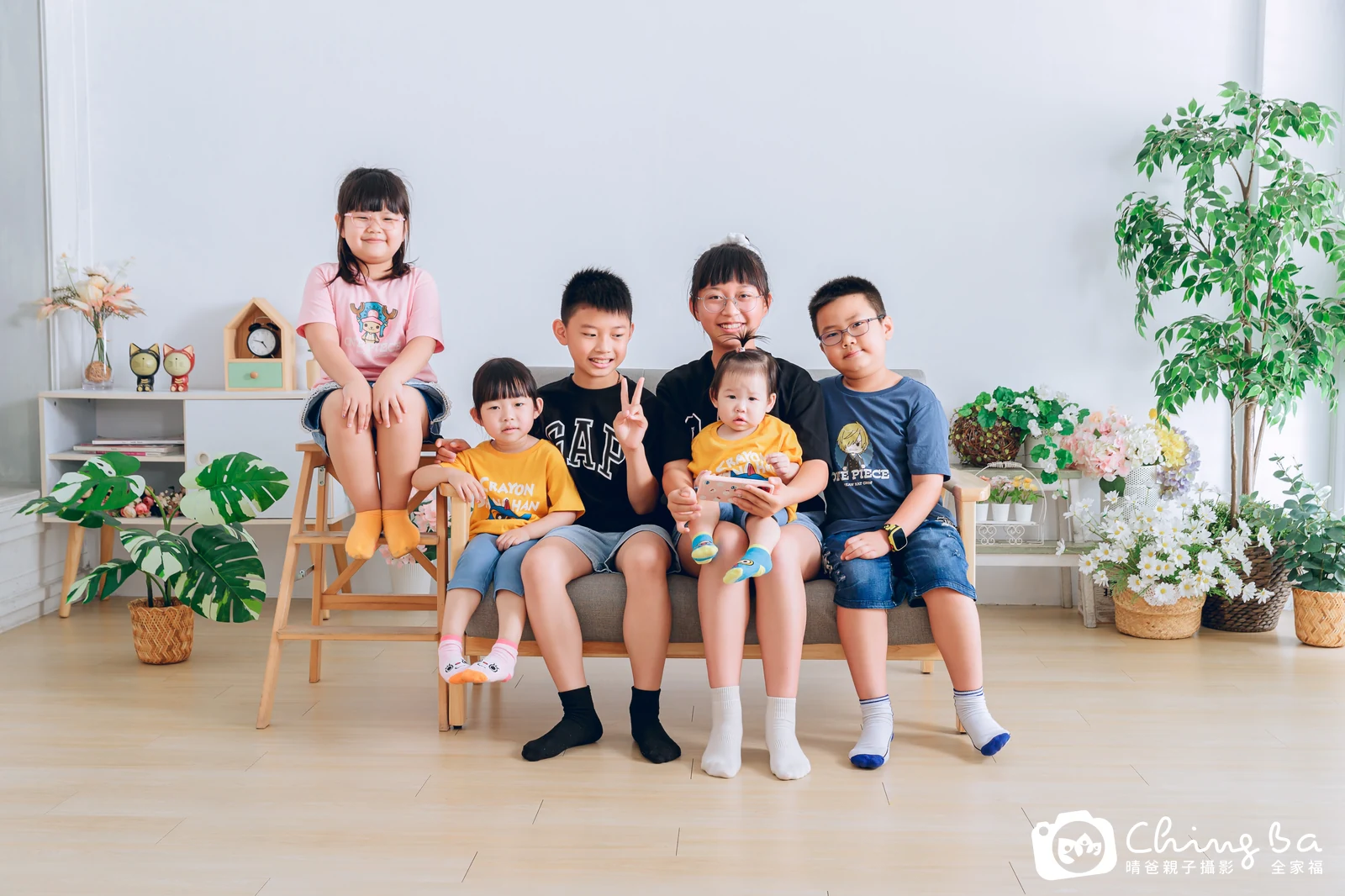 家族合照——晴爸親子攝影