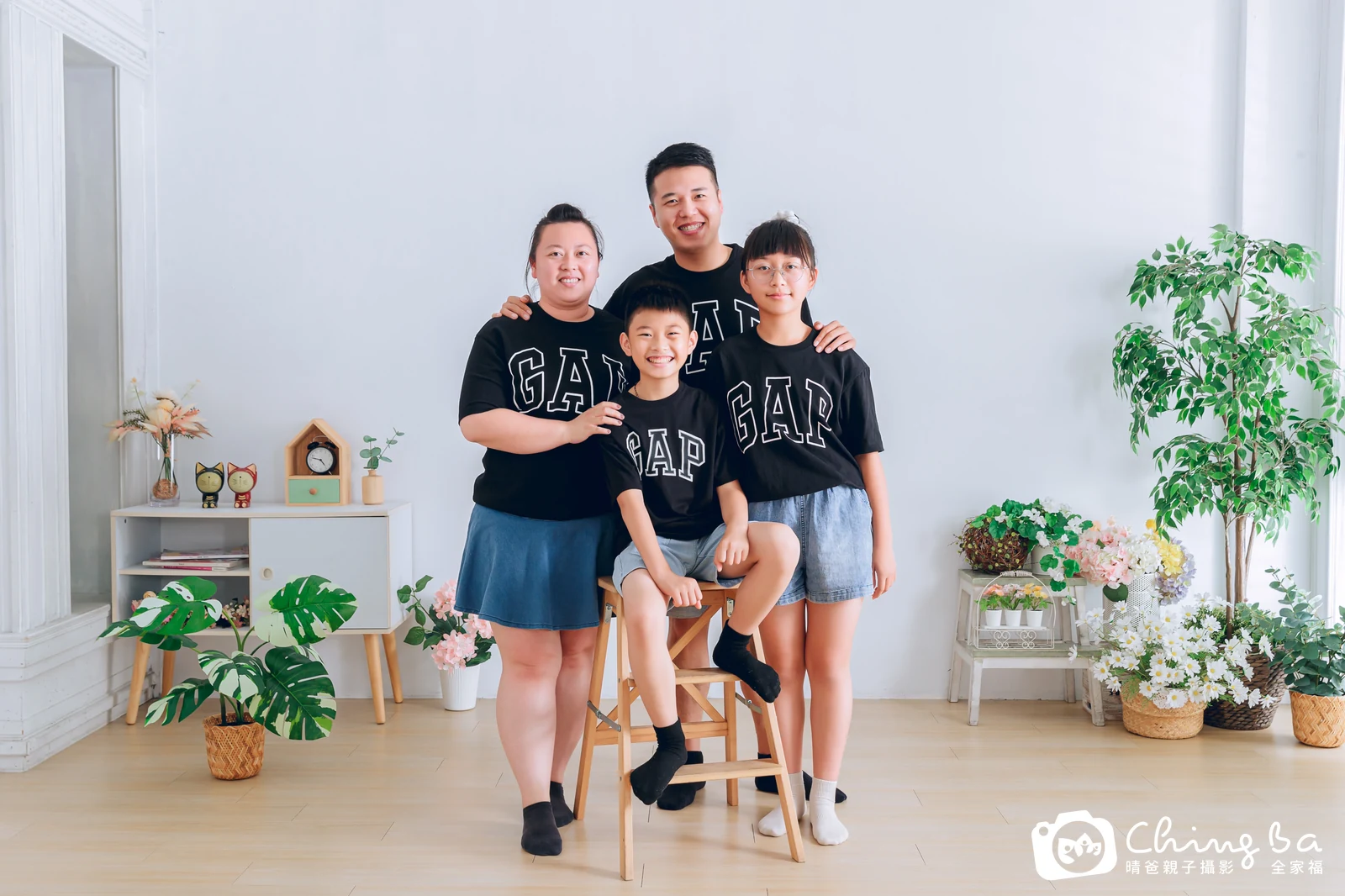 家族合照——晴爸親子攝影