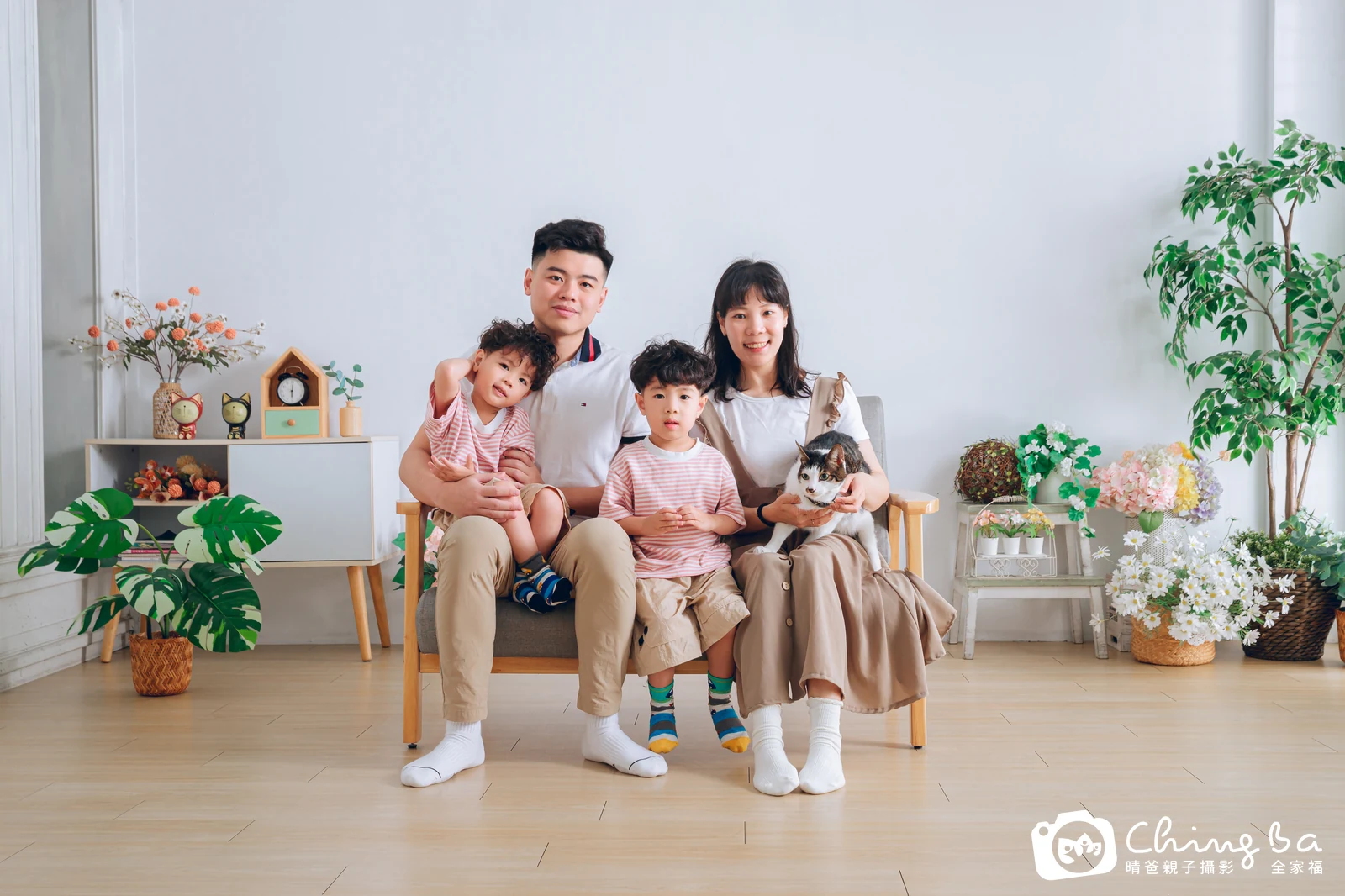 台中家族全家福攝影|兩代