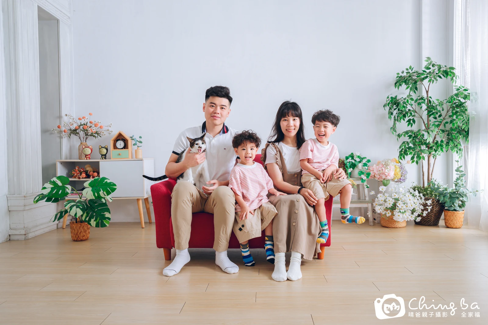 家族合照——晴爸親子攝影