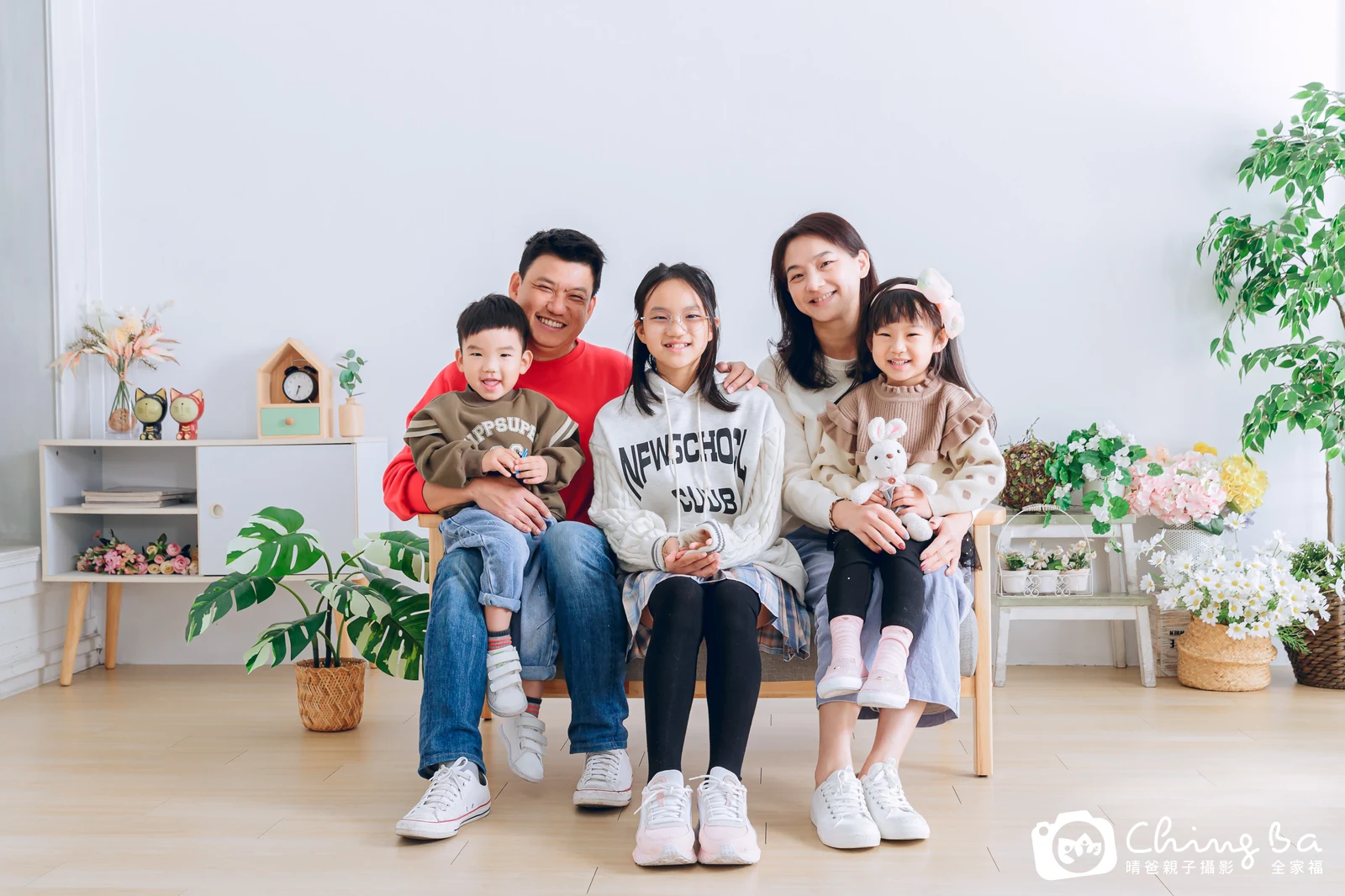家族合照——晴爸親子攝影