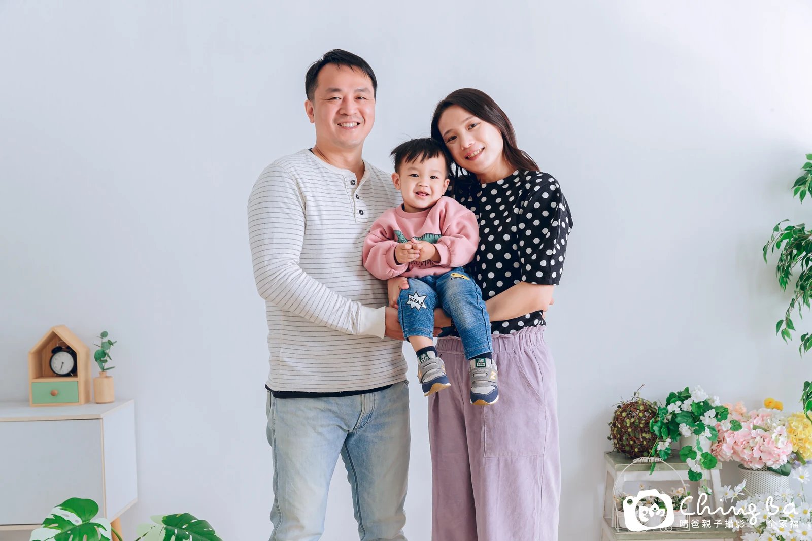 家族合照——晴爸親子攝影