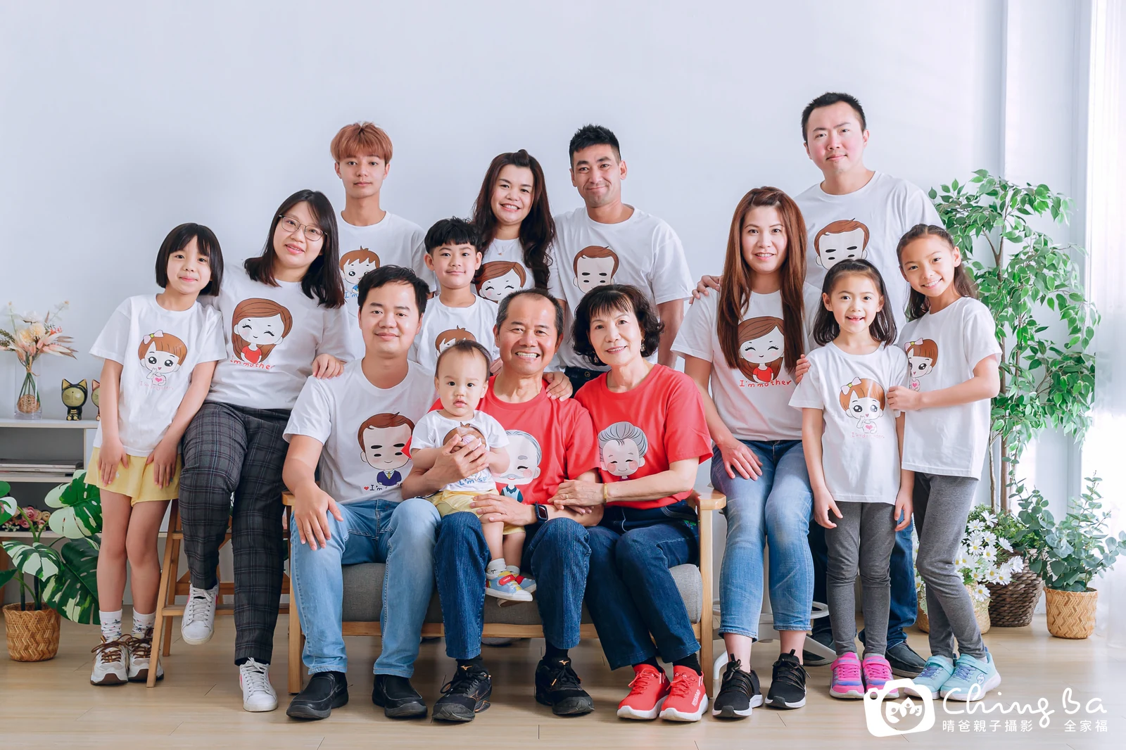 家族全家福作品｜2023 年春季｜晴爸親子攝影