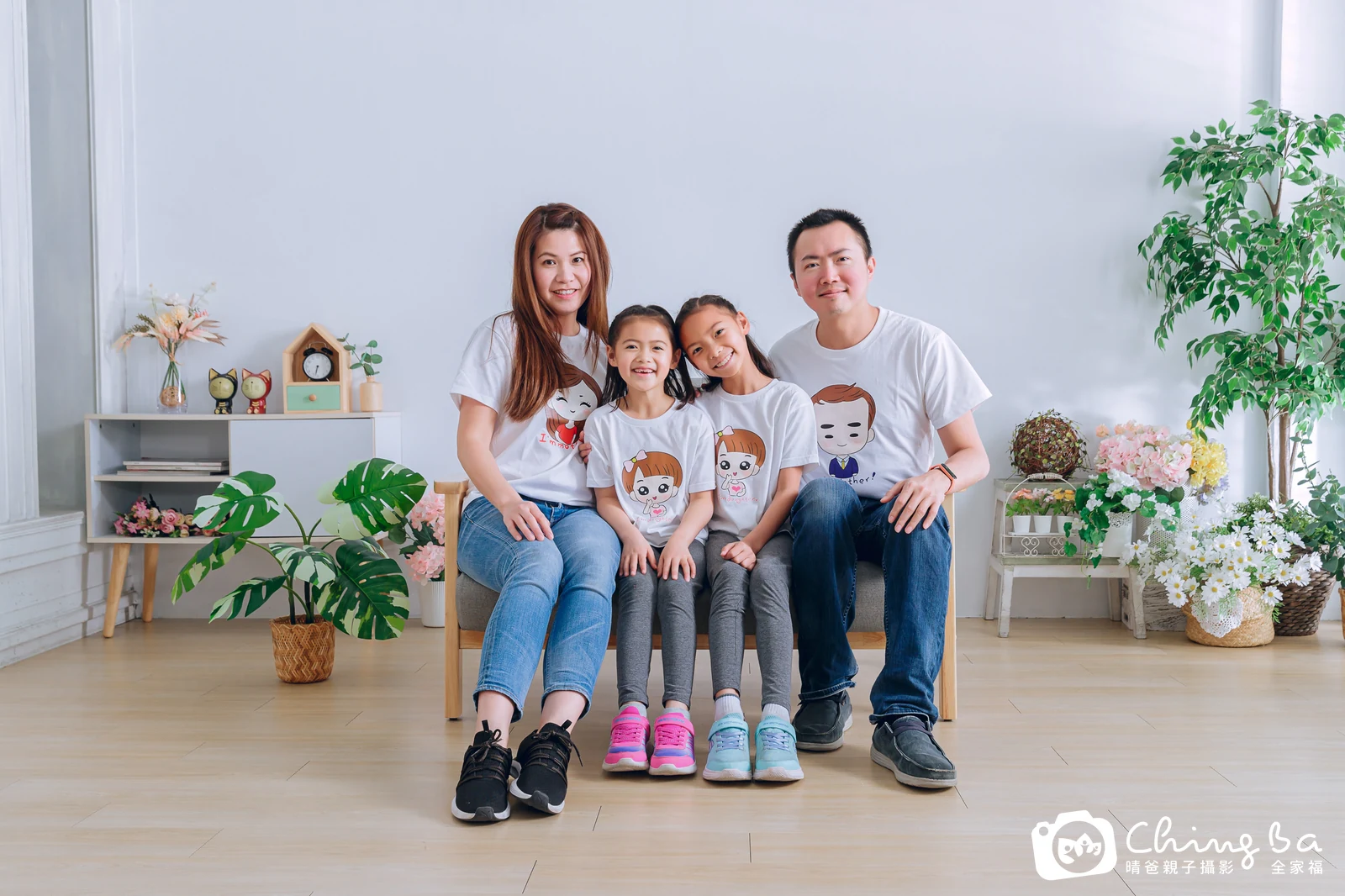 家族合照——晴爸親子攝影