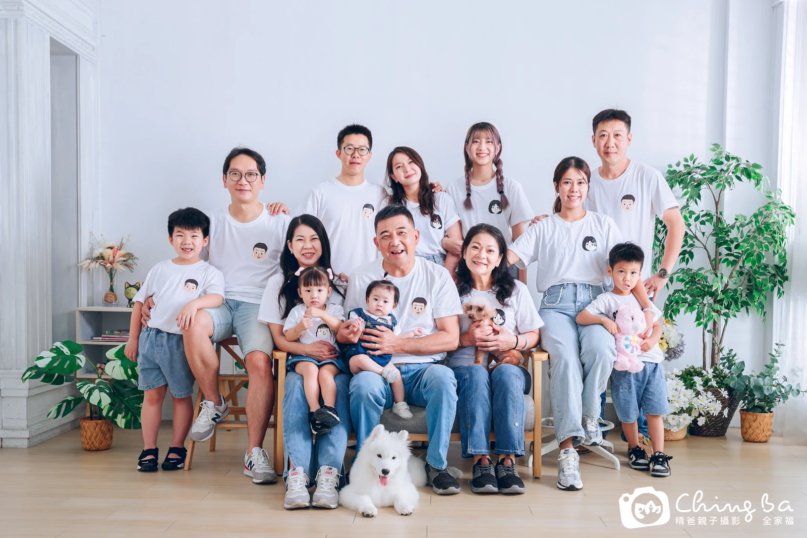 家族全家福作品｜2024 年母親節｜晴爸親子攝影