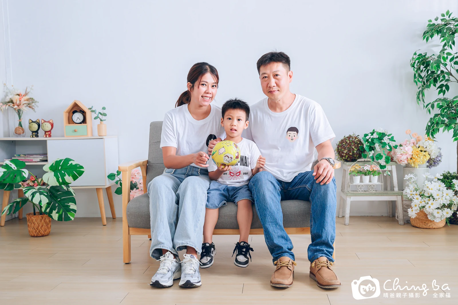 家族合照——晴爸親子攝影