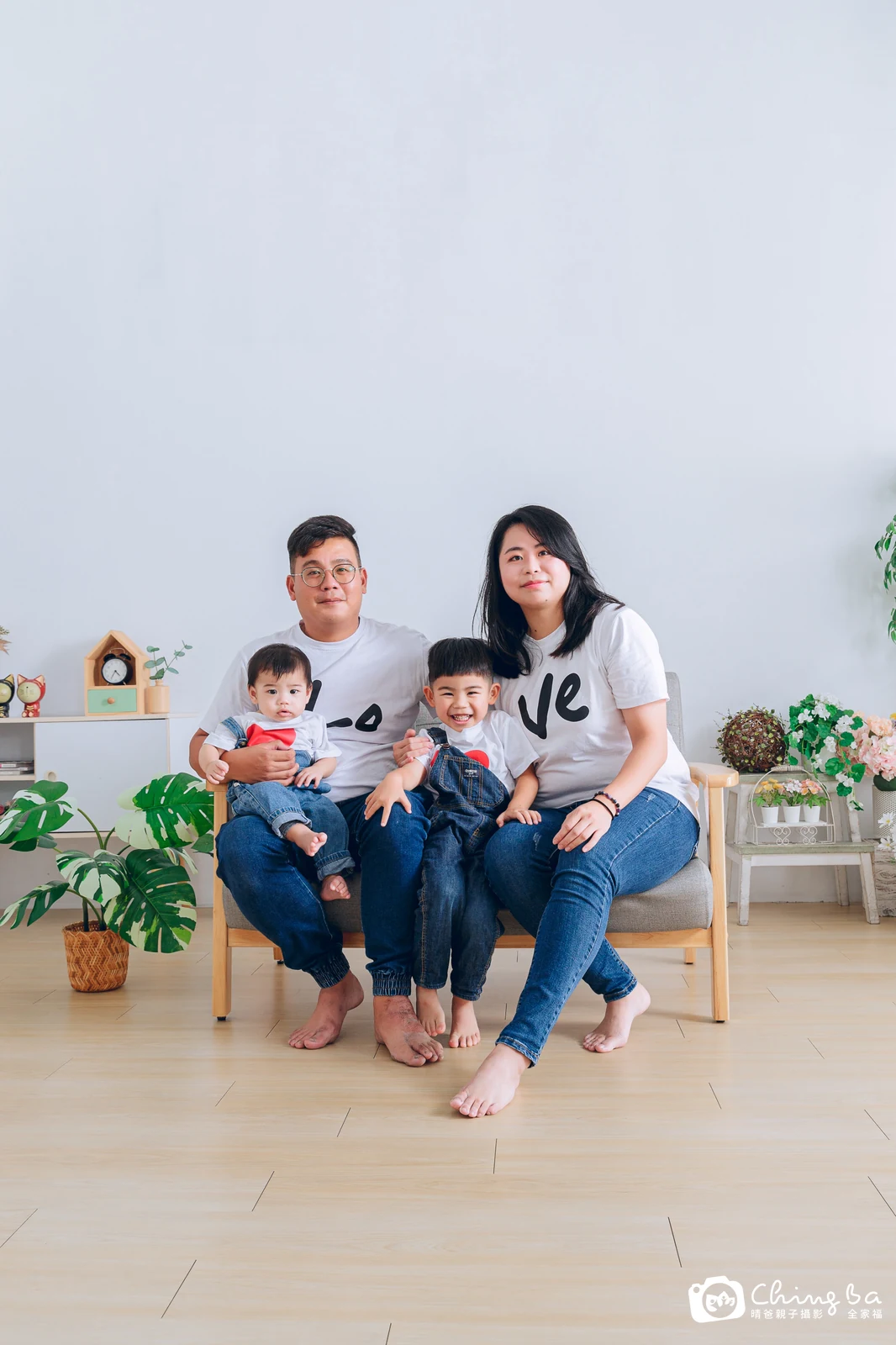 家族合照——晴爸親子攝影
