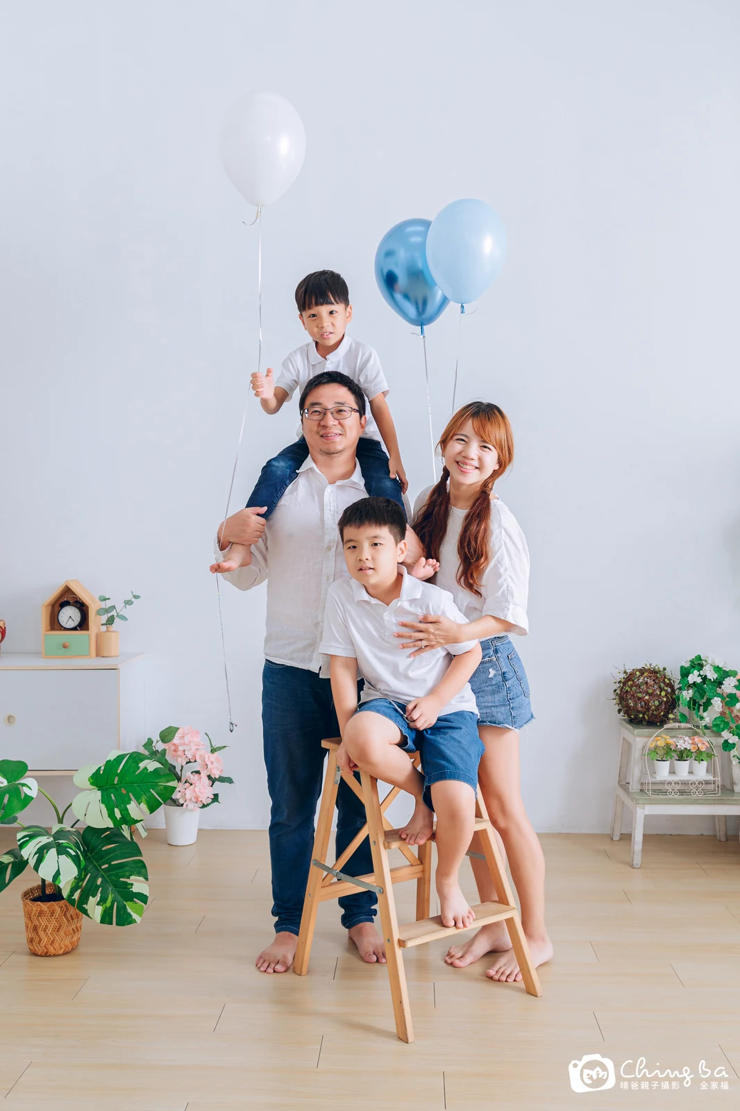 家族合照——晴爸親子攝影