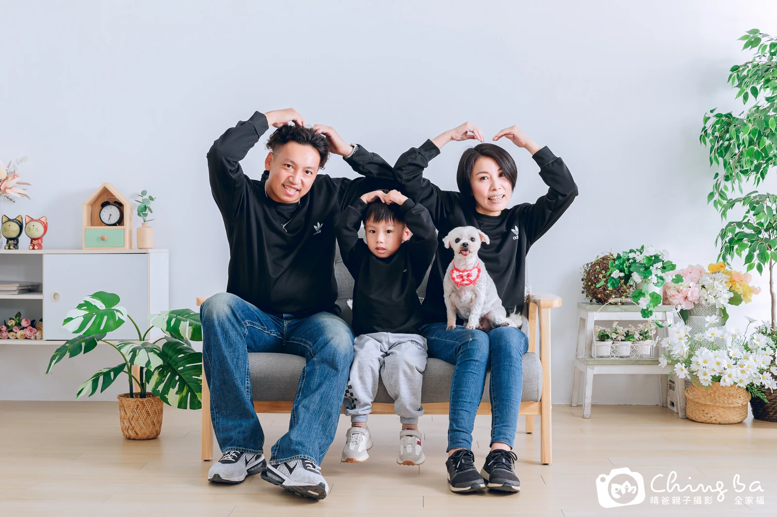 家族全家福作品|2023 年新春|晴爸親子攝影